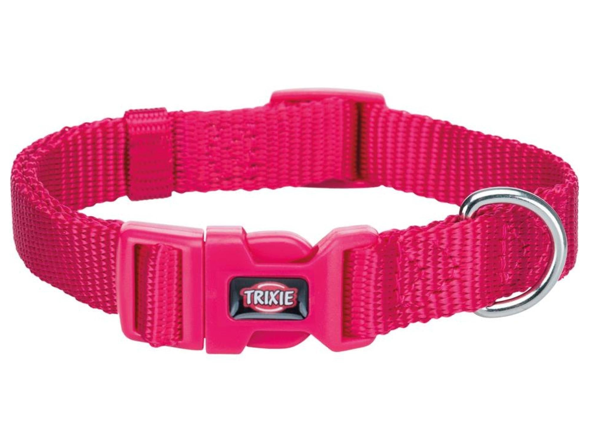 Trixie Premium Halsbånd Fuchsia justerbart halsbånd til hund