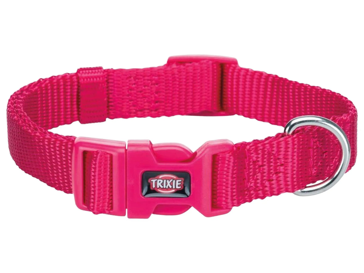 Trixie Premium Halsbånd Fuchsia justerbart halsbånd til hund