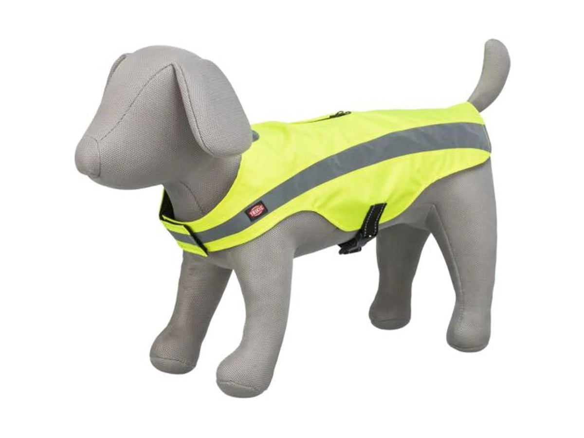 Trixie refleksvest neongul med magestropp