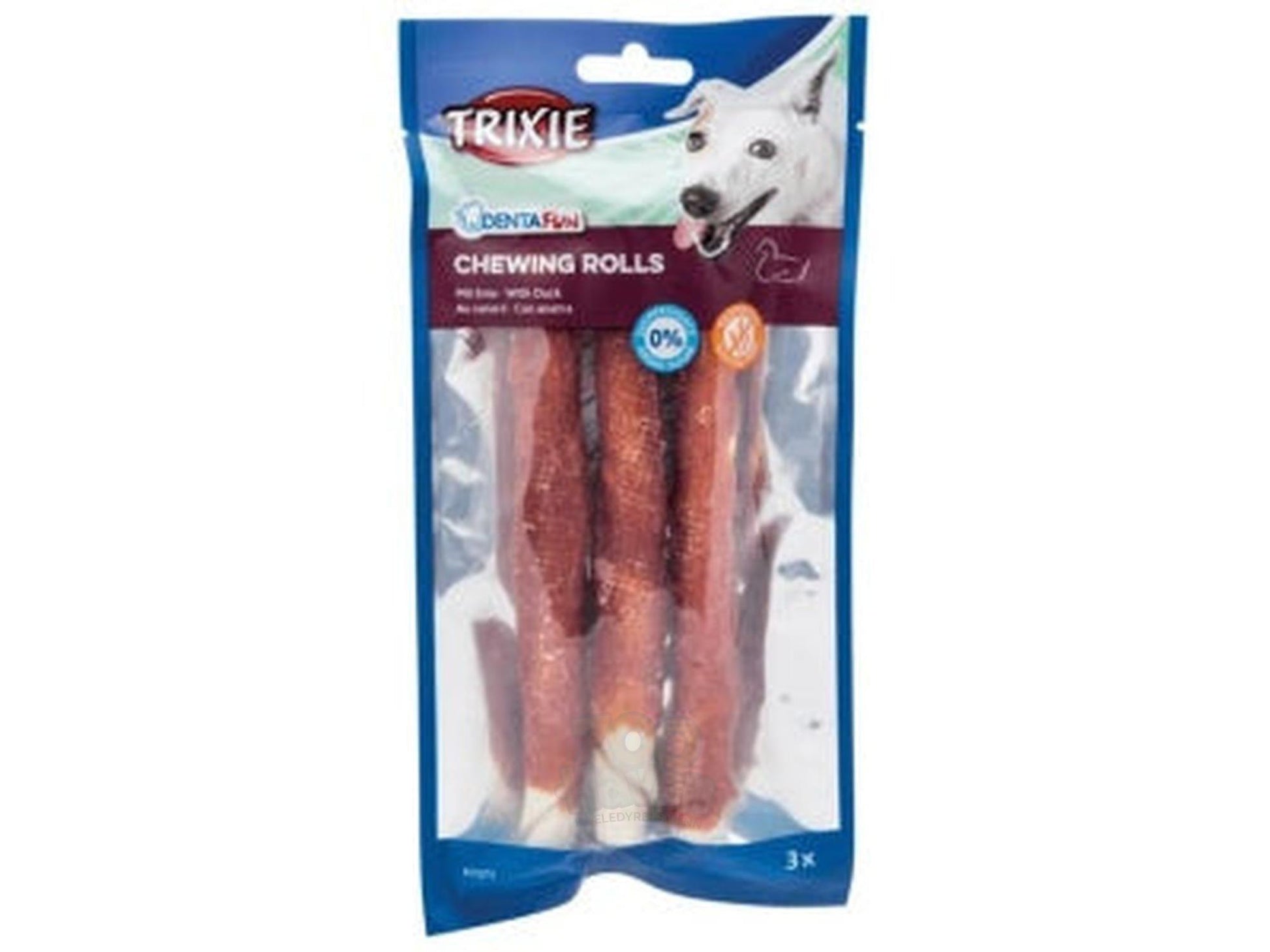 Trixie Denta Fun Rolls with Duck – bilde 2