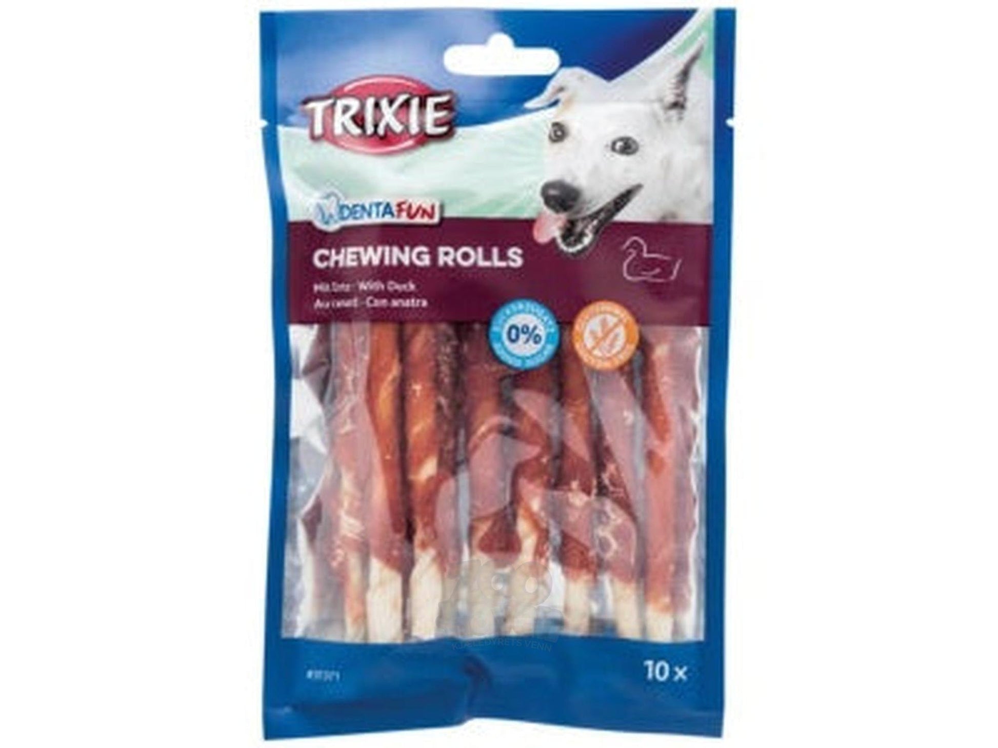 Trixie Denta Fun Rolls with Duck – bilde 4
