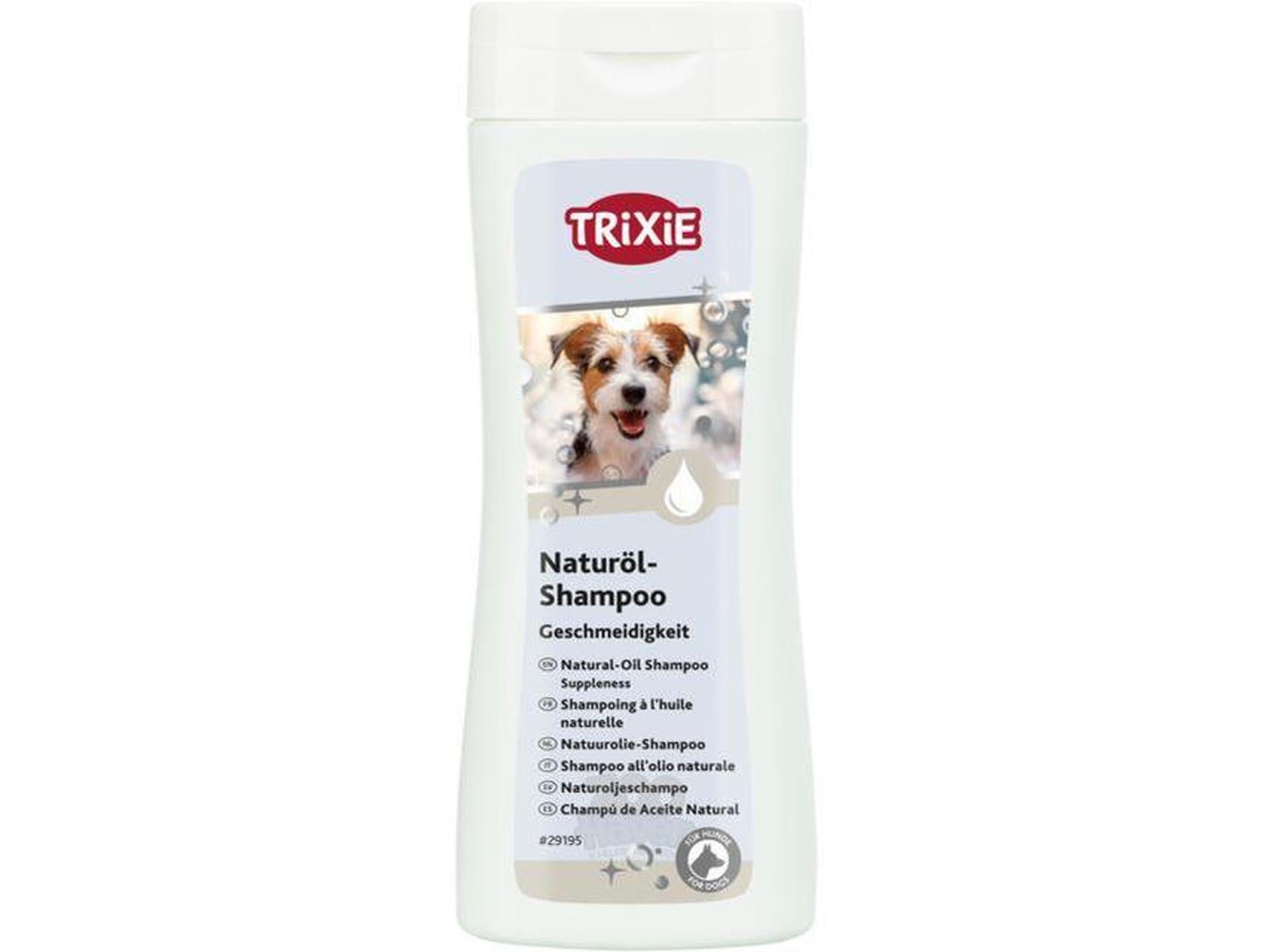 Trixie Shampoo med Naturlige Oljer 250 ml / 1 L – Med Macadamia og Tindved