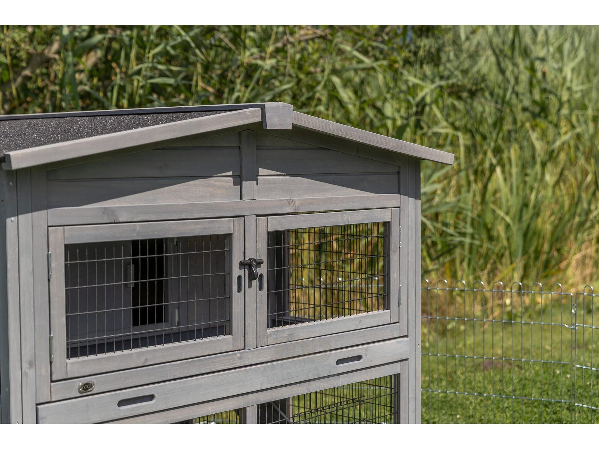 Trixie Small Animal Hutch XL with Enclosure 135x115x112cm