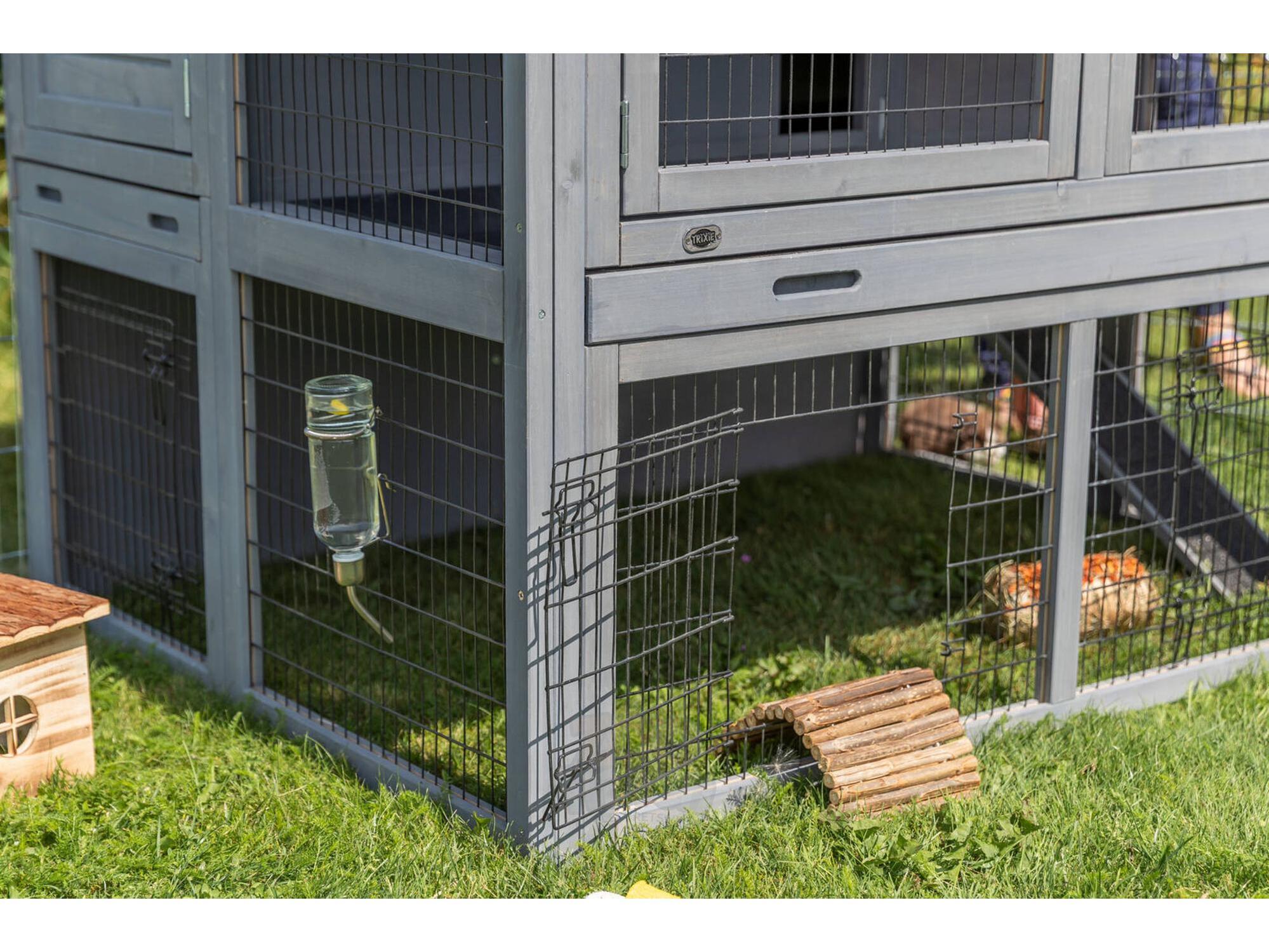 Trixie Small Animal Hutch XL with Enclosure 135x115x112cm