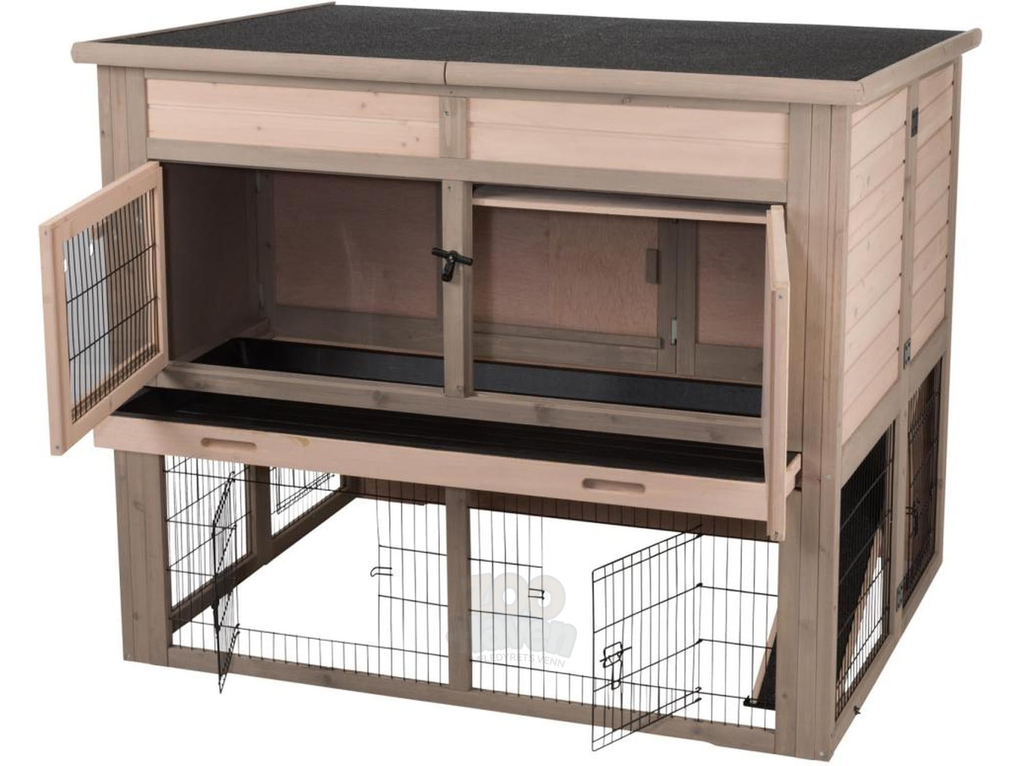 Trixie Small Animal Hutch XL with Insulation 120 x 98 x 94 cm