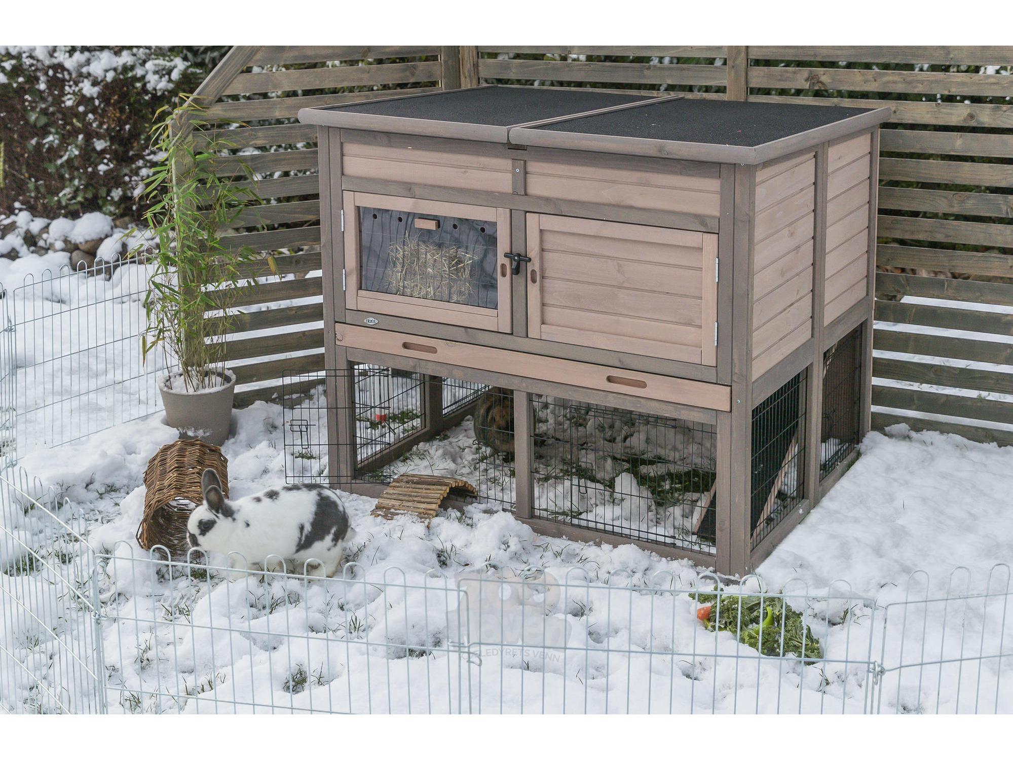 Trixie Small Animal Hutch XL with Insulation 120 x 98 x 94 cm