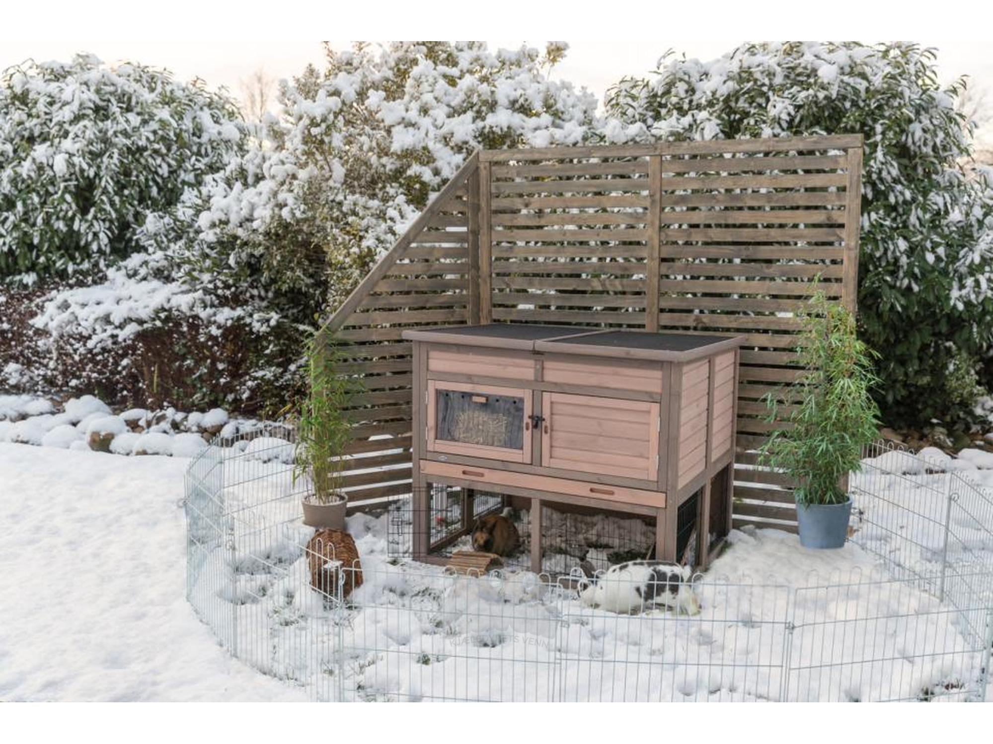 Trixie Small Animal Hutch XL with Insulation 120 x 98 x 94 cm