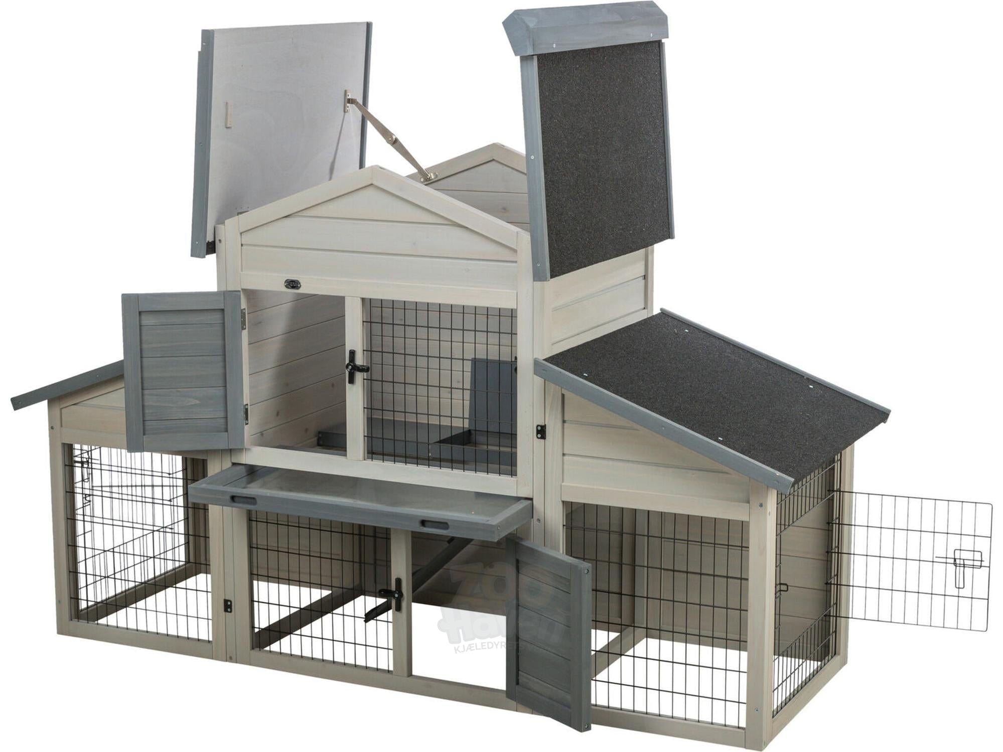 Trixie Small Animal Hutch with Enclosure 175x110x70 cm