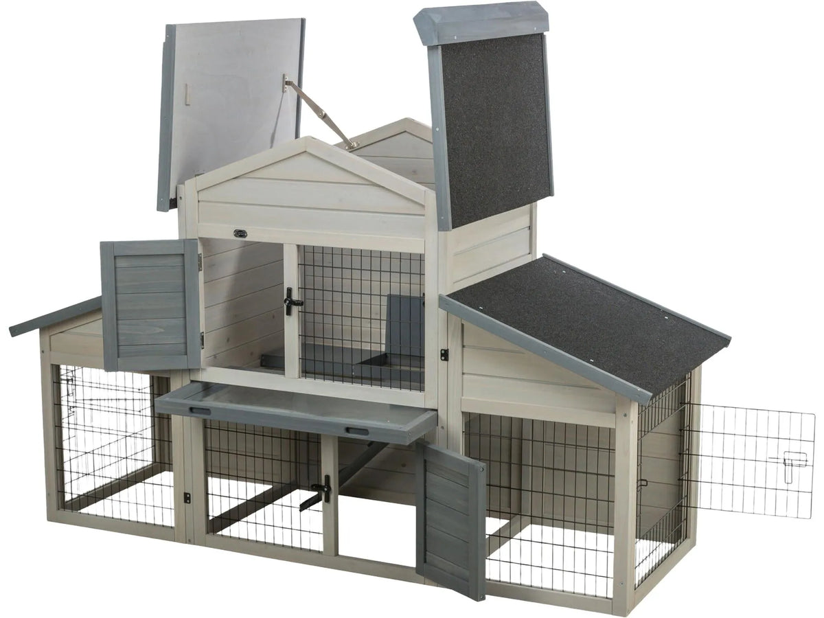Trixie Small Animal Hutch with Enclosure 175x110x70 cm