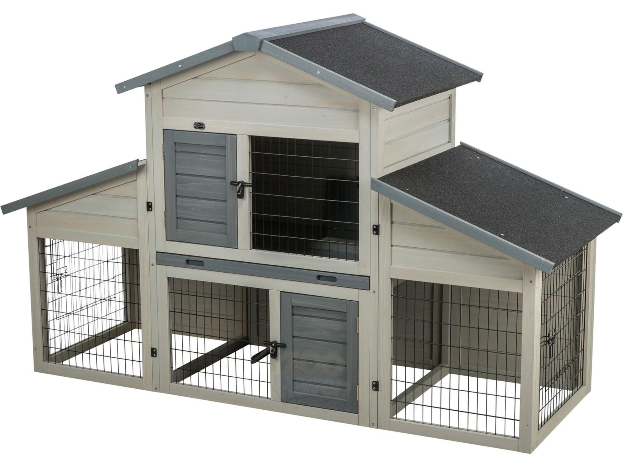 Trixie Small Animal Hutch with Enclosure 175x110x70 cm