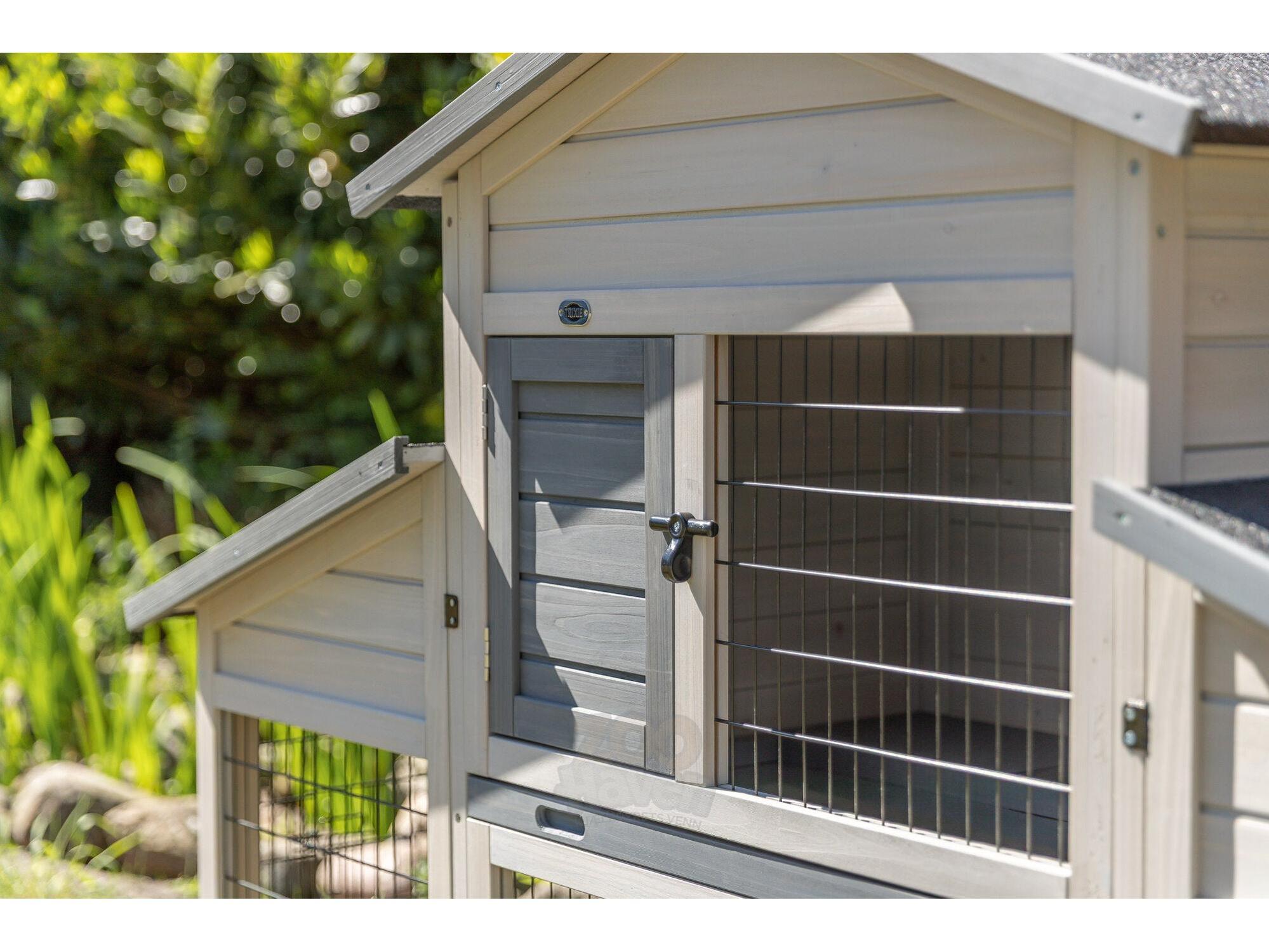 Trixie Small Animal Hutch with Enclosure 175x110x70 cm
