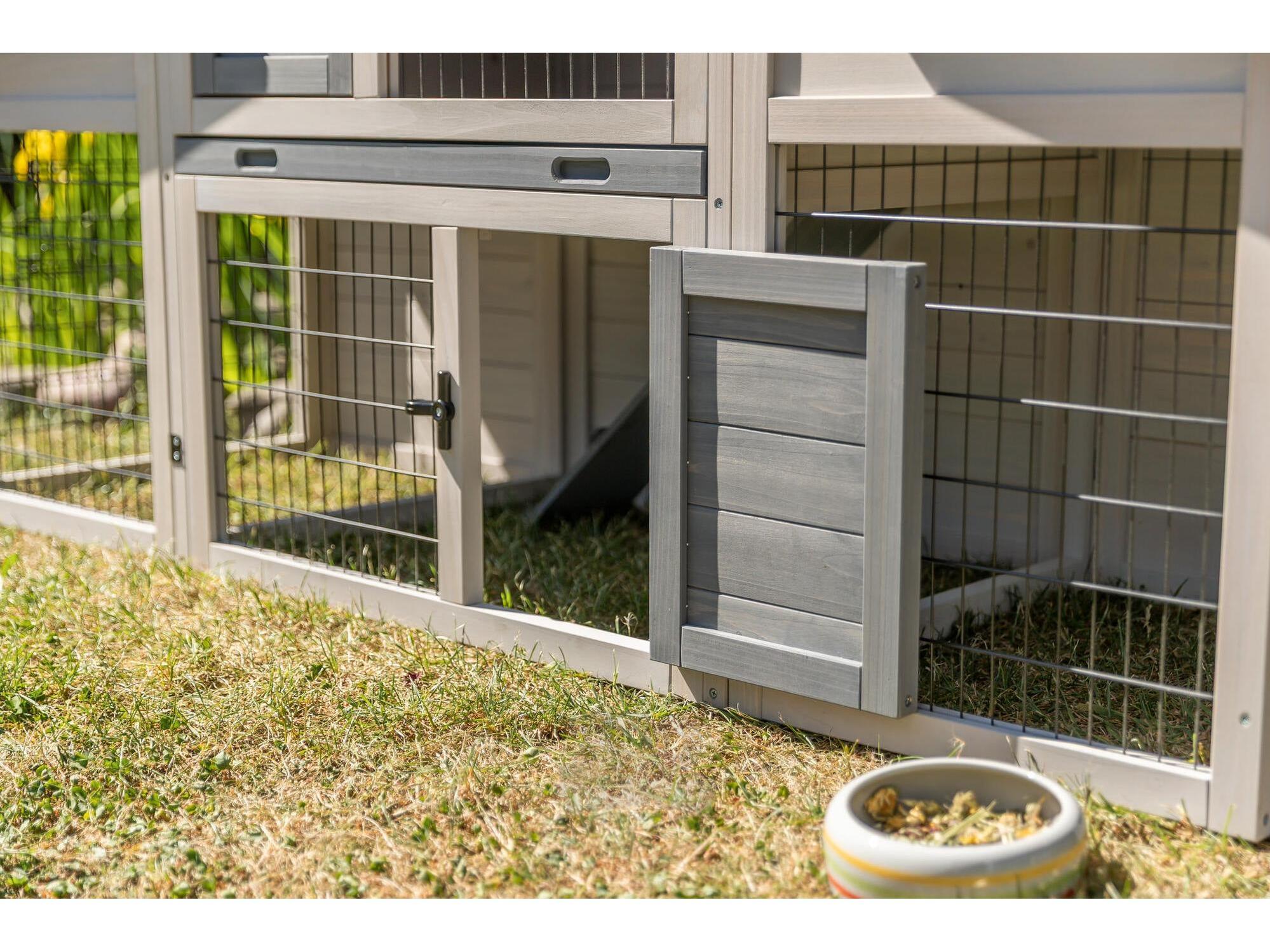 Trixie Small Animal Hutch with Enclosure 175x110x70 cm