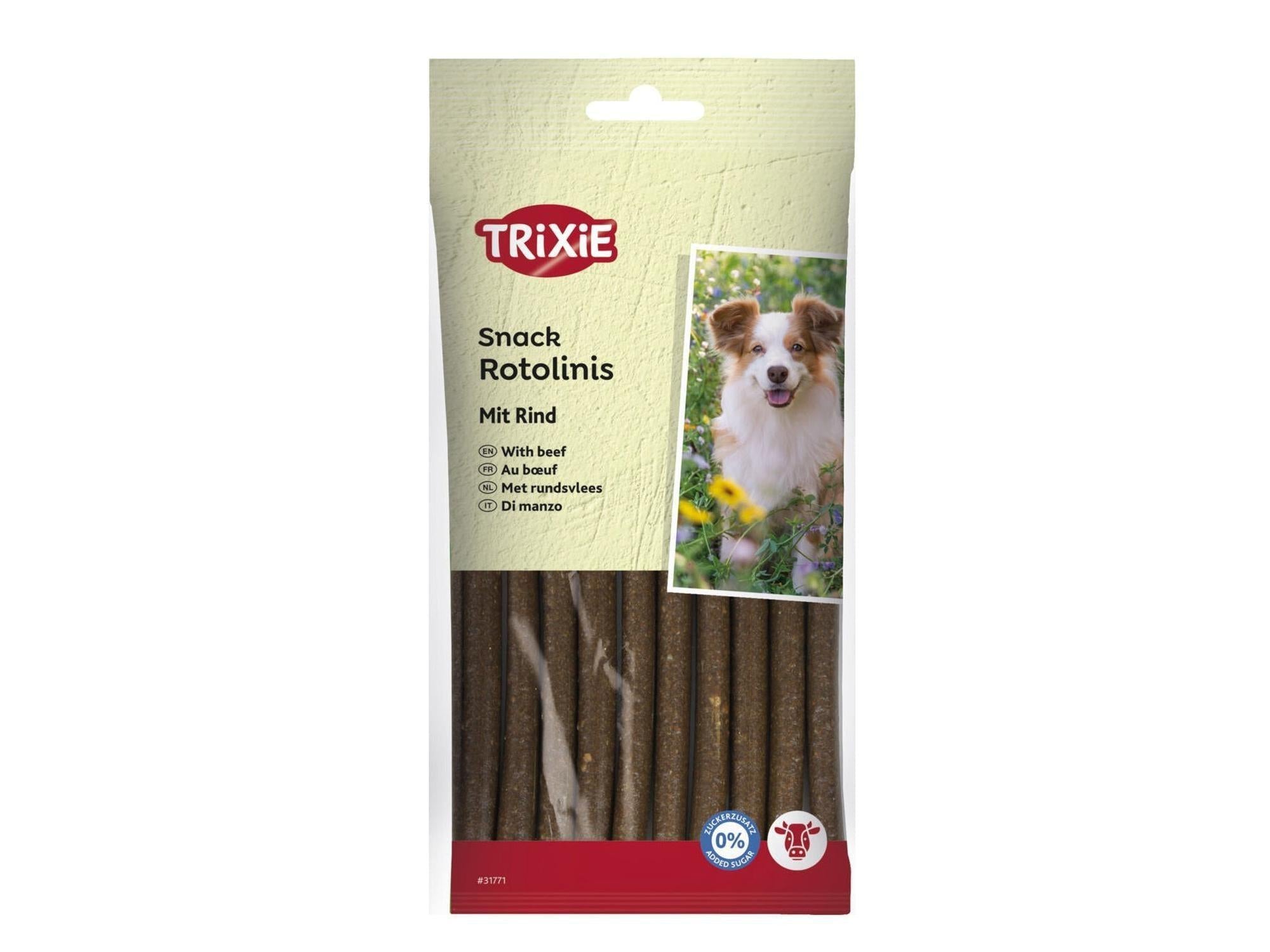 Trixie Soft Snack Rotolinis Oksekjøtt myk tyggestang til hund