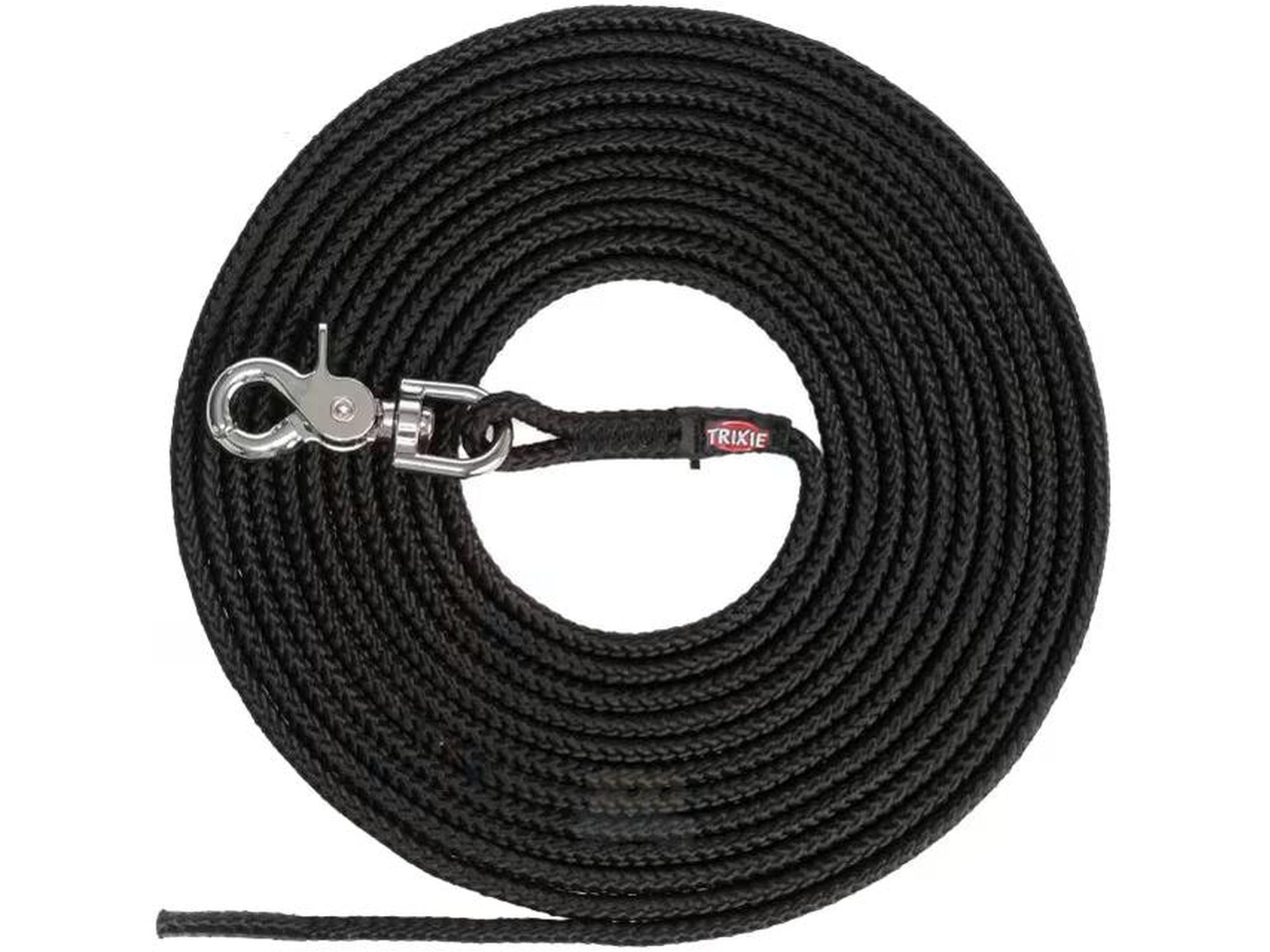 Trixie Sporline Seiltau Svart 6mm x 5 - 20meter