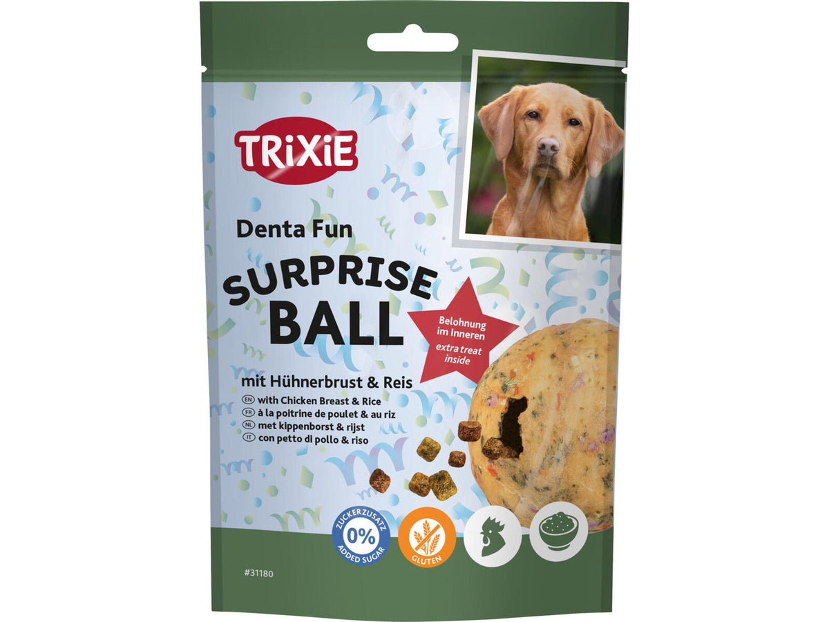 Trixie Surprise Ball med kyllingbryst og ris 100 g