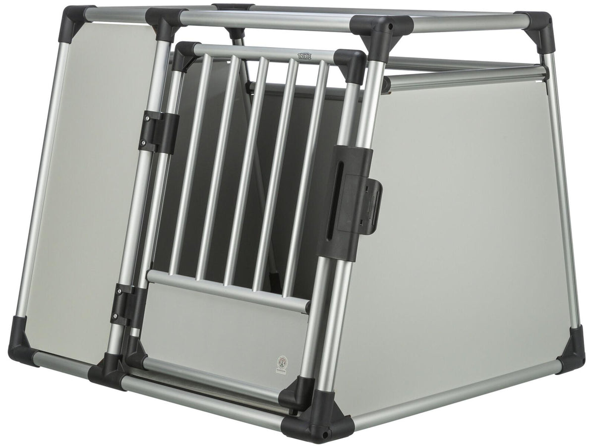 Trixie Transportbur Aluminium sølv/grå L/XL