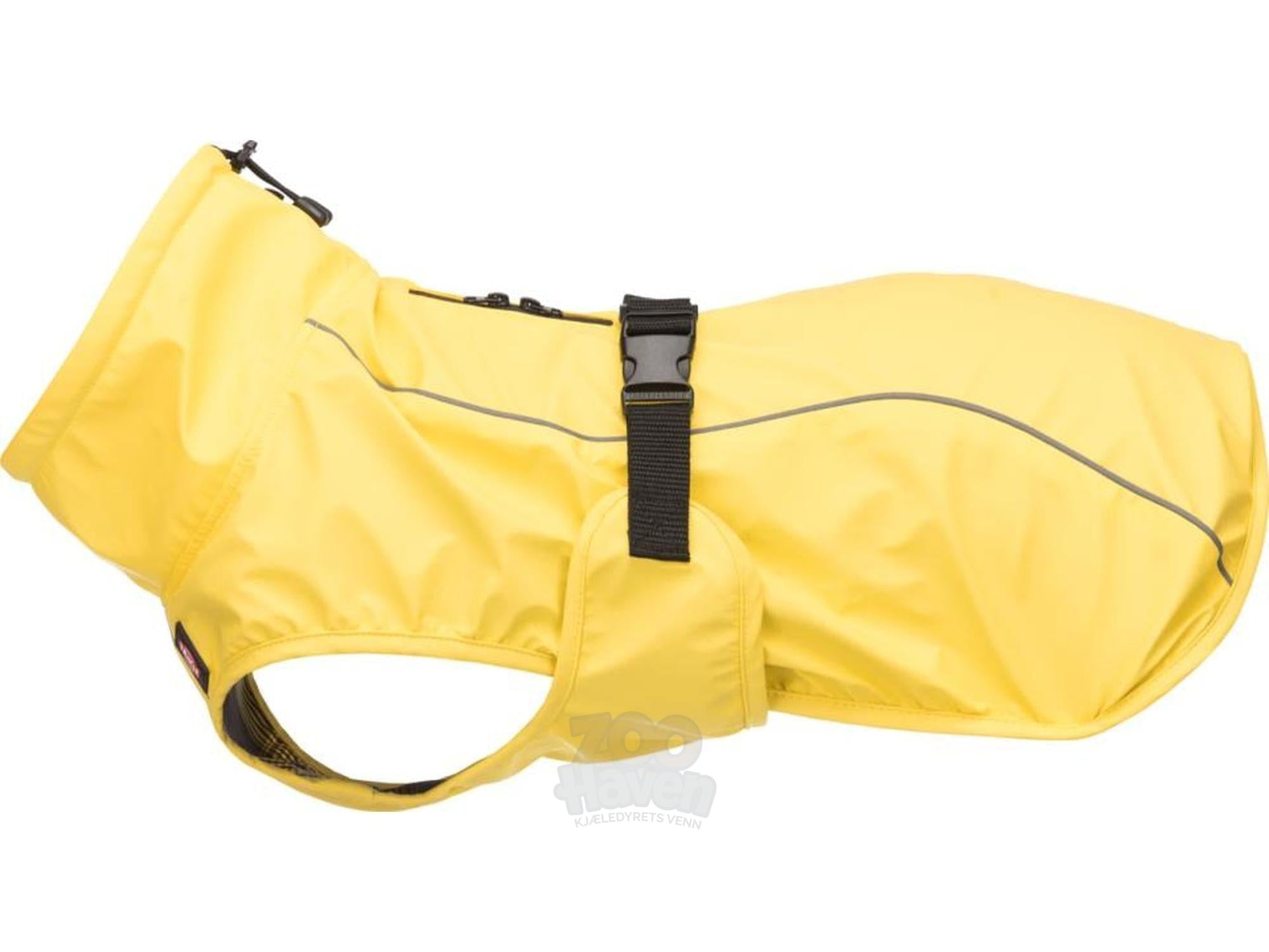 Trixie Vimy Raincoat Dog Yellow gul regndekken til hund