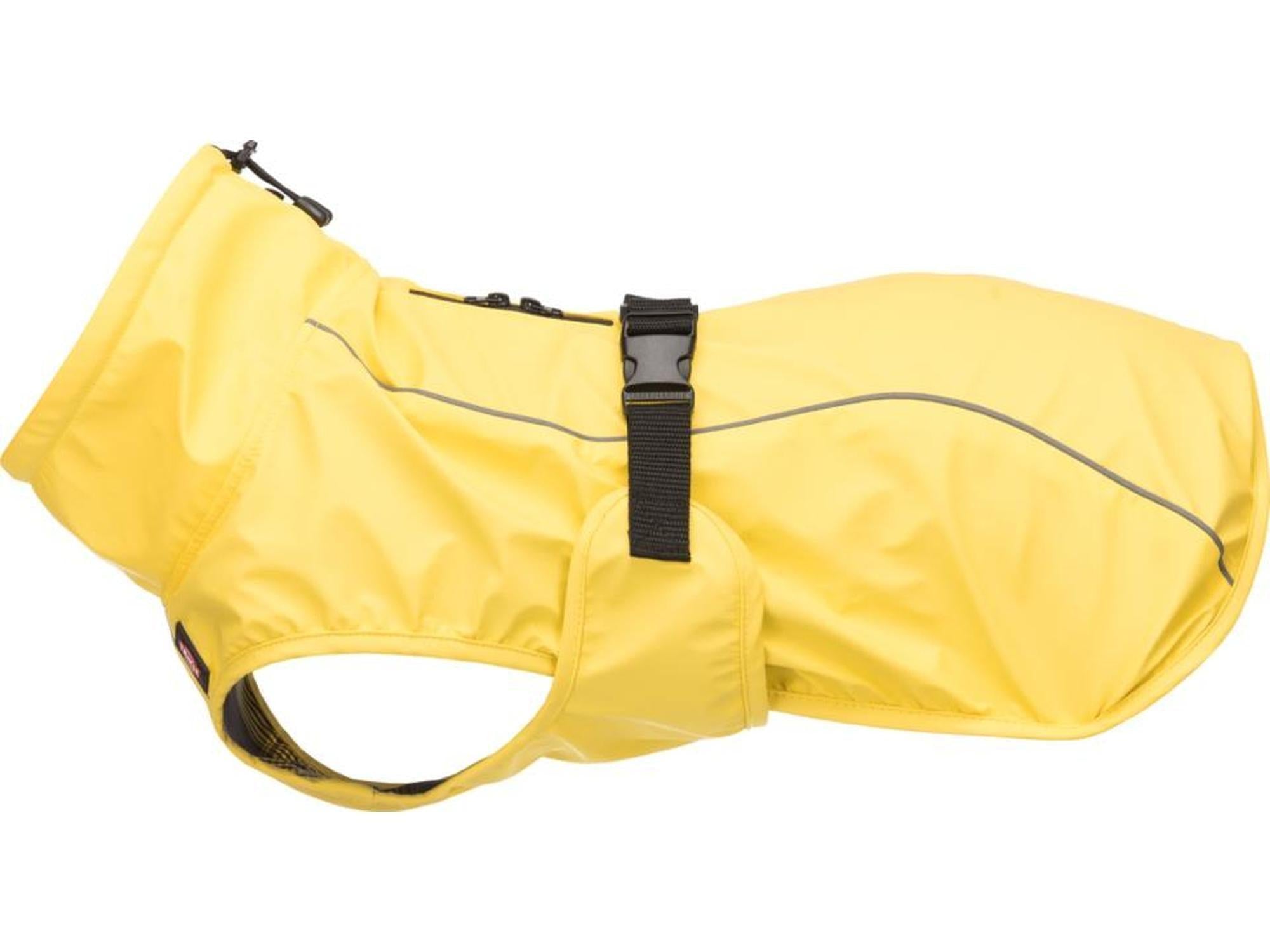 Trixie Vimy Raincoat Dog Yellow gul regndekken til hund