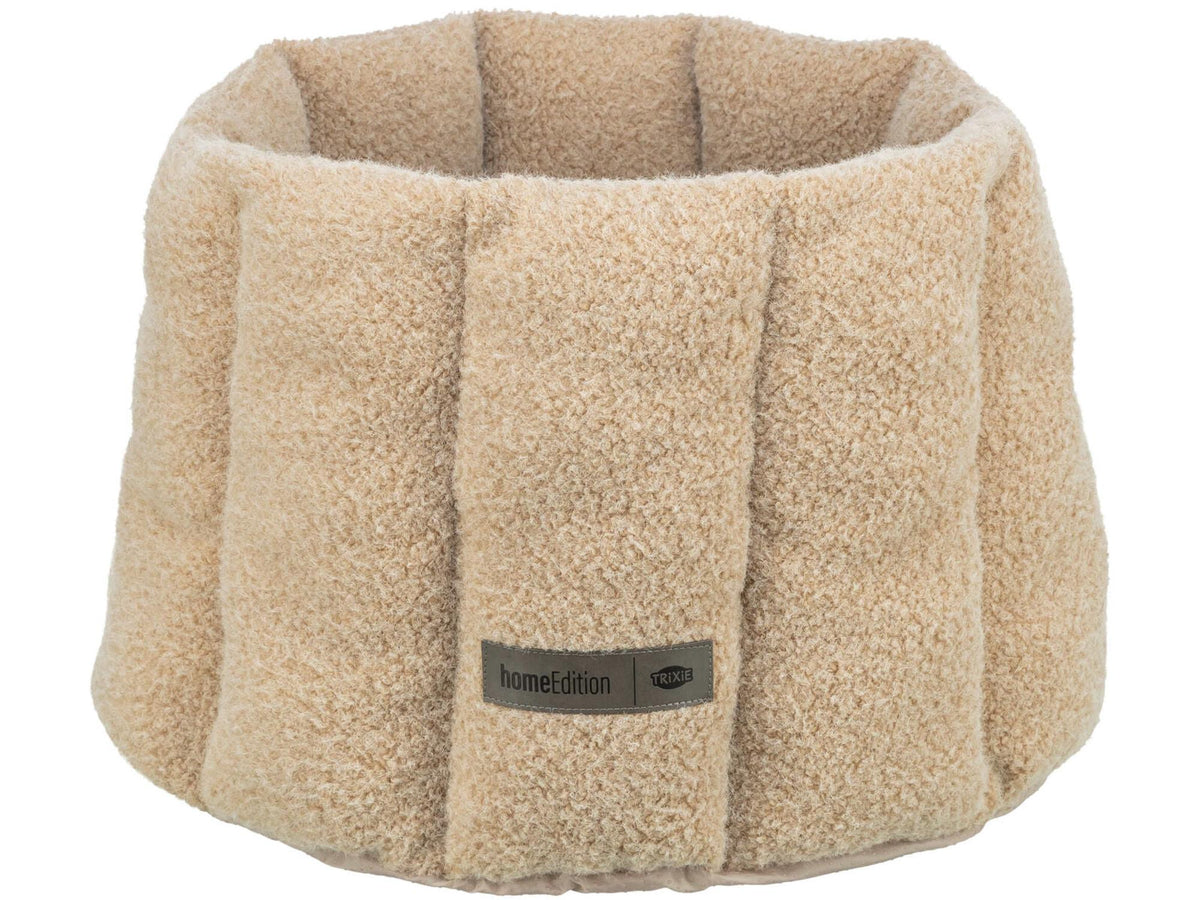 Trixie Wooly Vital rund seng sett ovenfra