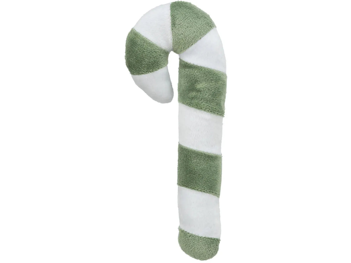 Trixie Xmas Candy Cane katteleke i plysj 17,5 cm