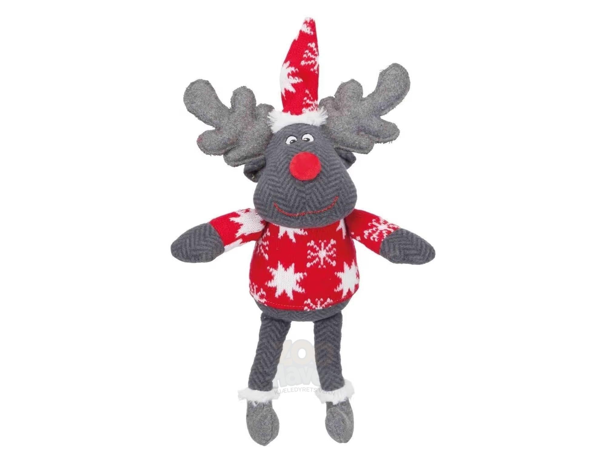 Trixie Xmas Reinsdyr Hundeleke 42 cm – Stor Juleleke