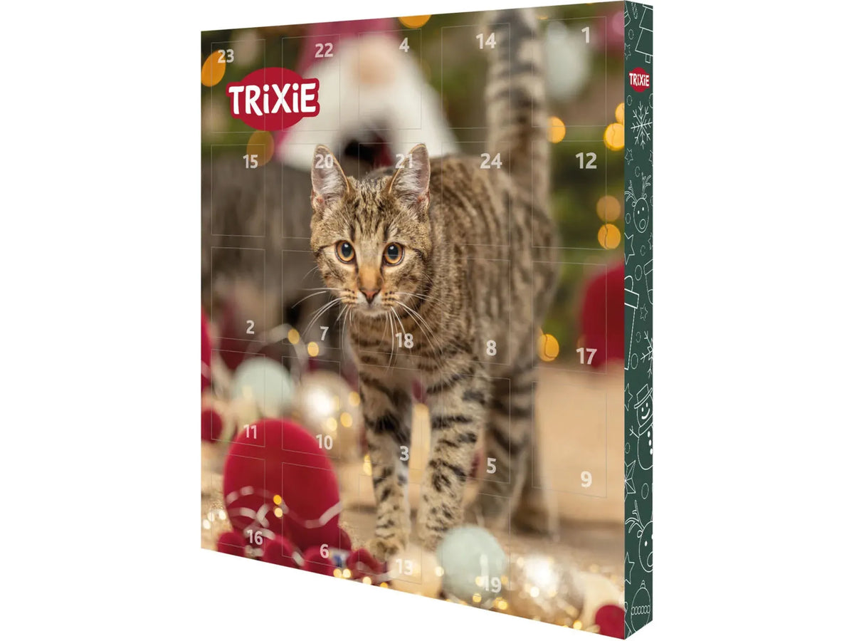 Trixie julekalender til katt – forside
