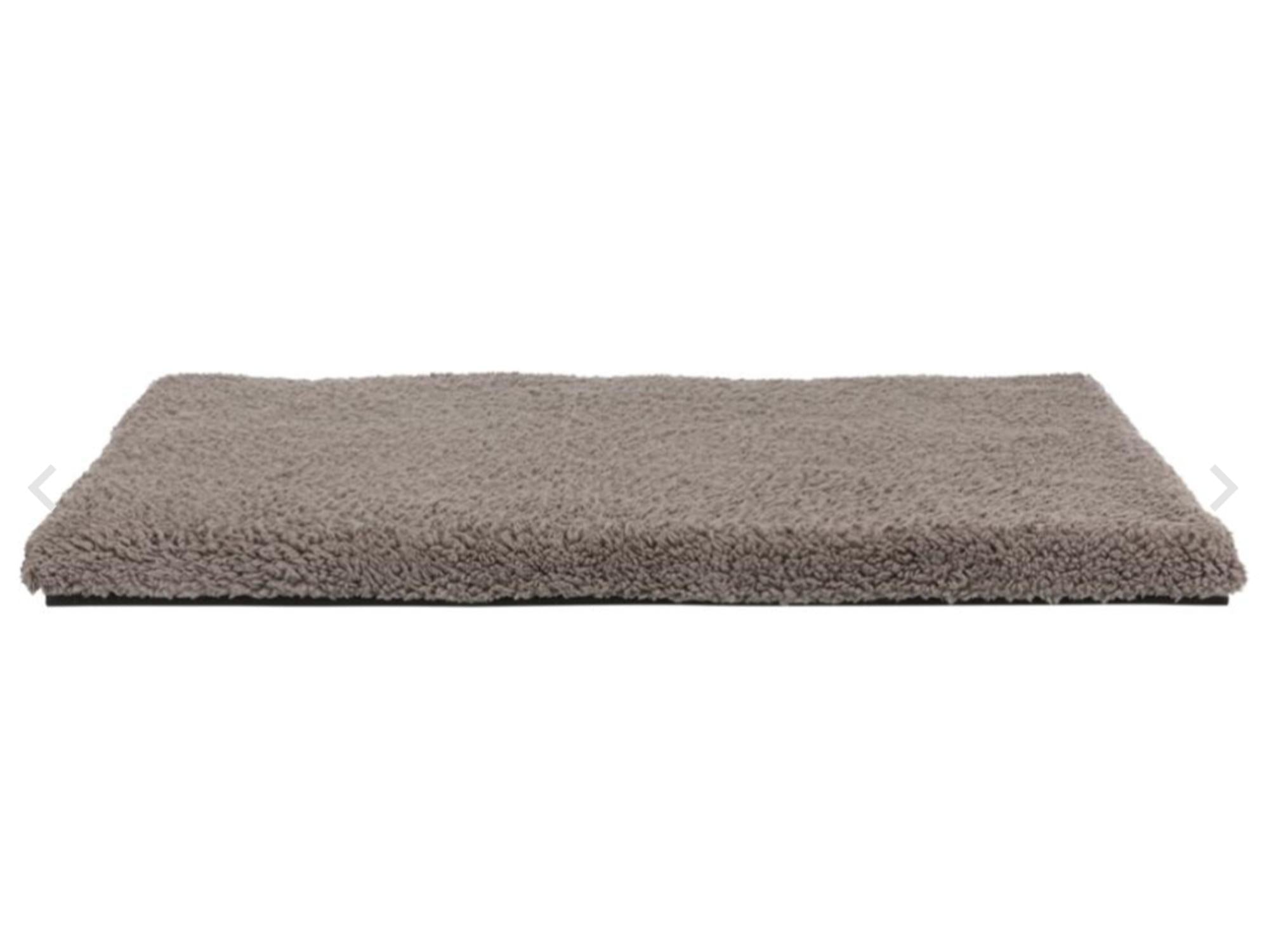 Trixie Bendson Vital L hundemadrass, 120x85cm, i grå, myk polyester med sklisikker bunn.