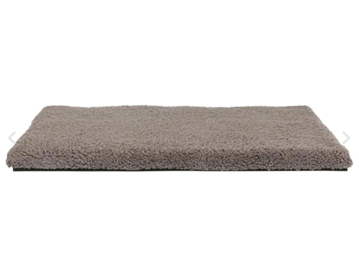 Trixie Bendson Vital L hundemadrass, 120x85cm, i grå, myk polyester med sklisikker bunn.