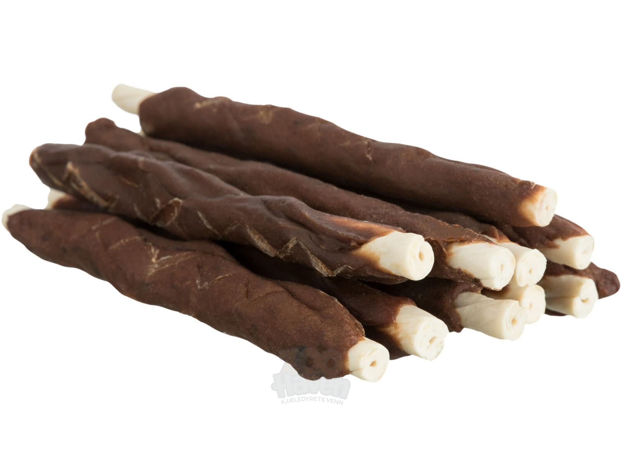 Trixie tyggerull natur med kanin 6 stk 12 cm 70 g