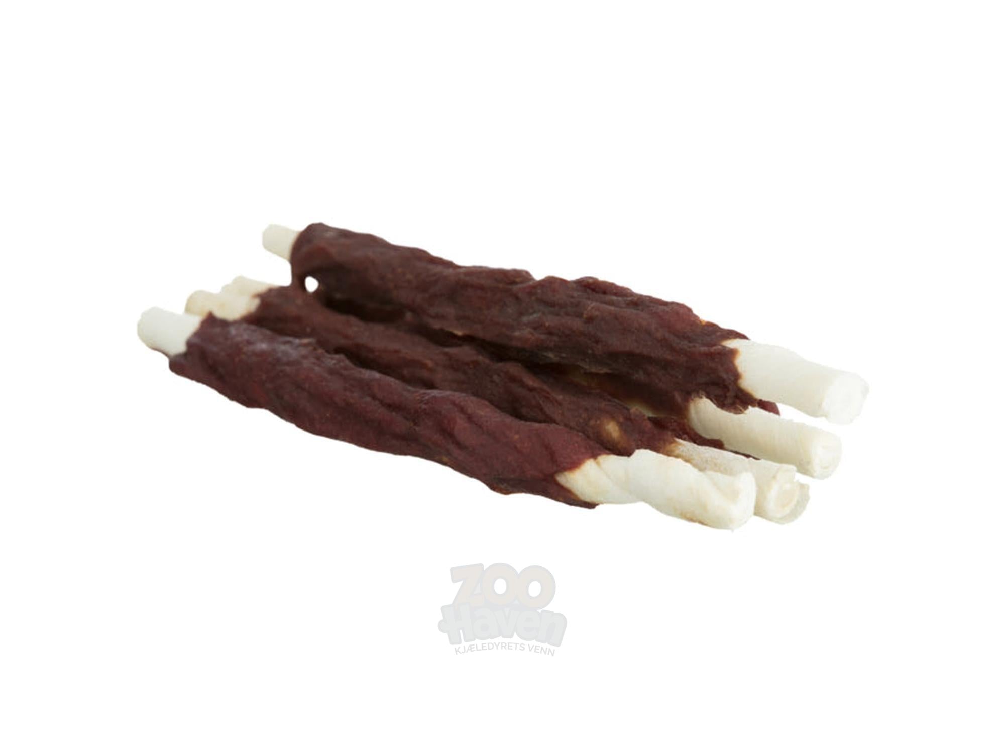 Trixie tyggerull natur mix med kylling, lam & biff 10 cm 250 g