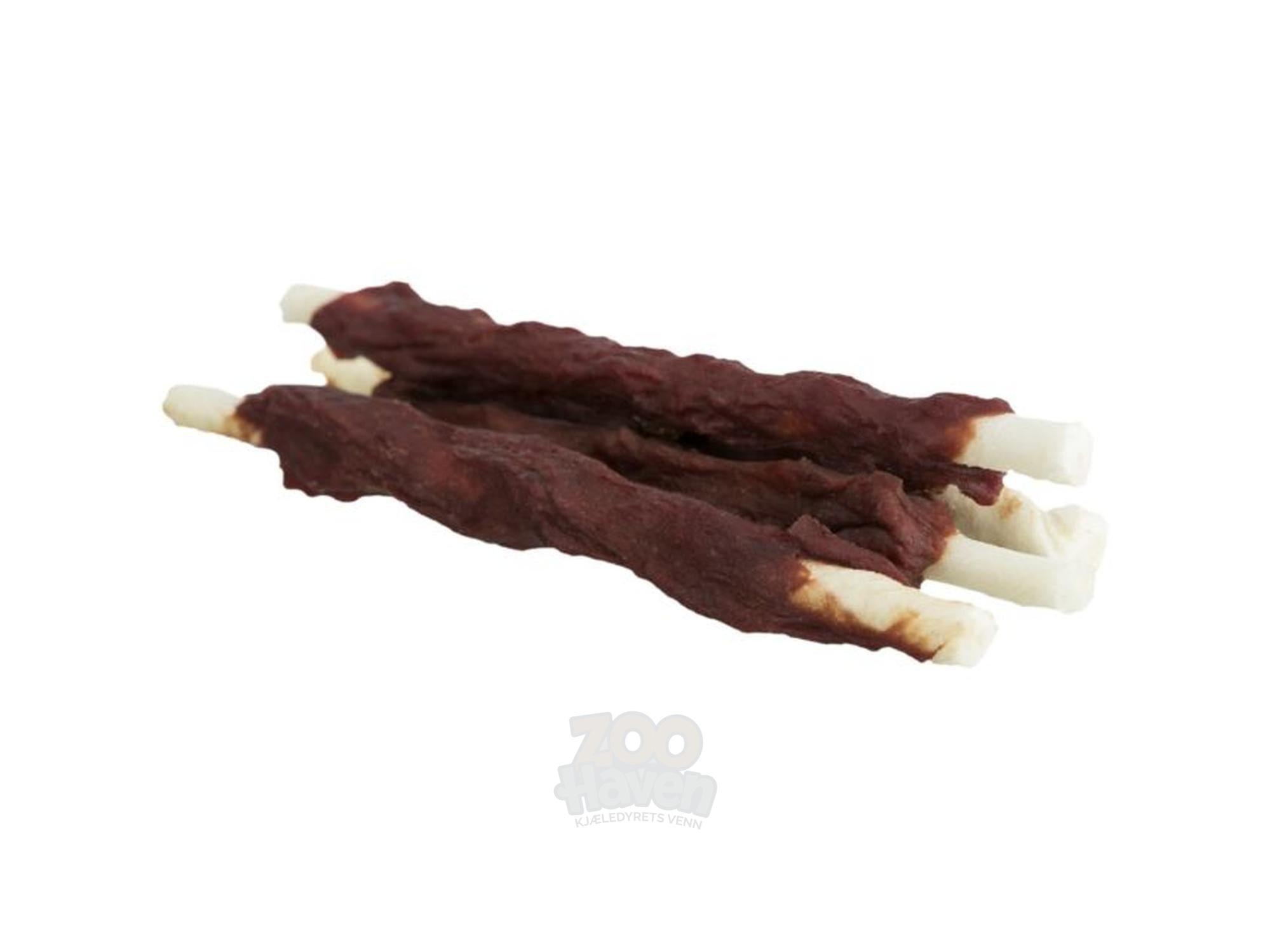 Trixie tyggerull natur mix med kylling, lam & biff 10 cm 250 g