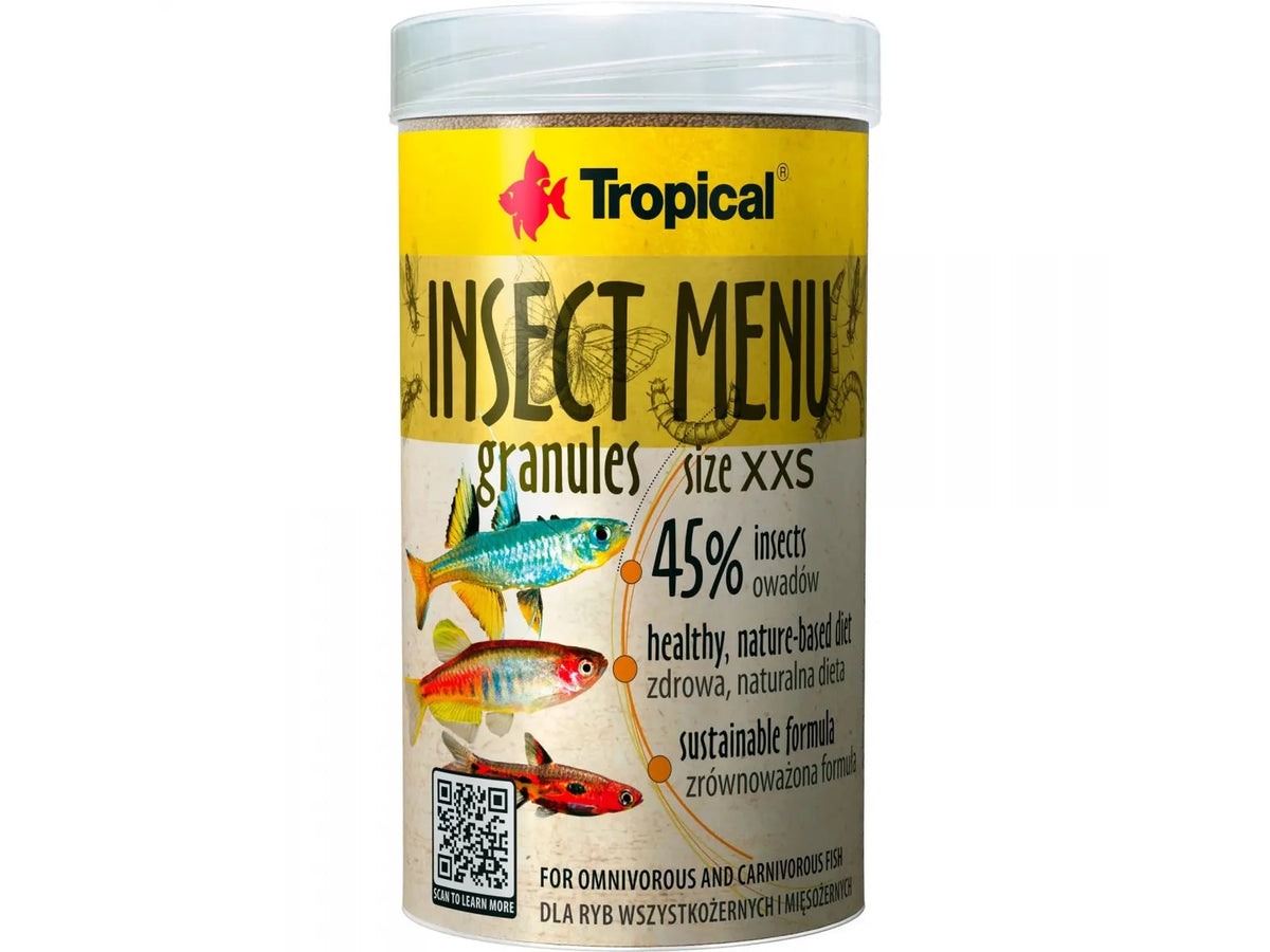 Tropical Insect Menu granulat XXS