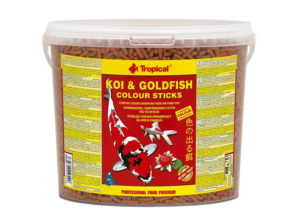 Tropical Koi & Gullfisk Fargesticks – 11 liter bøtte
