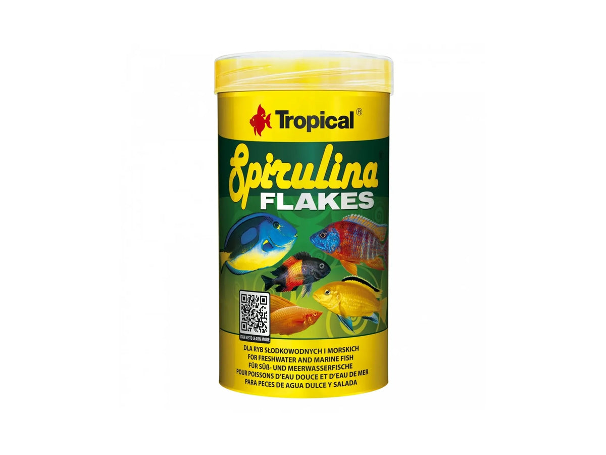 Tropical Spirulina flak