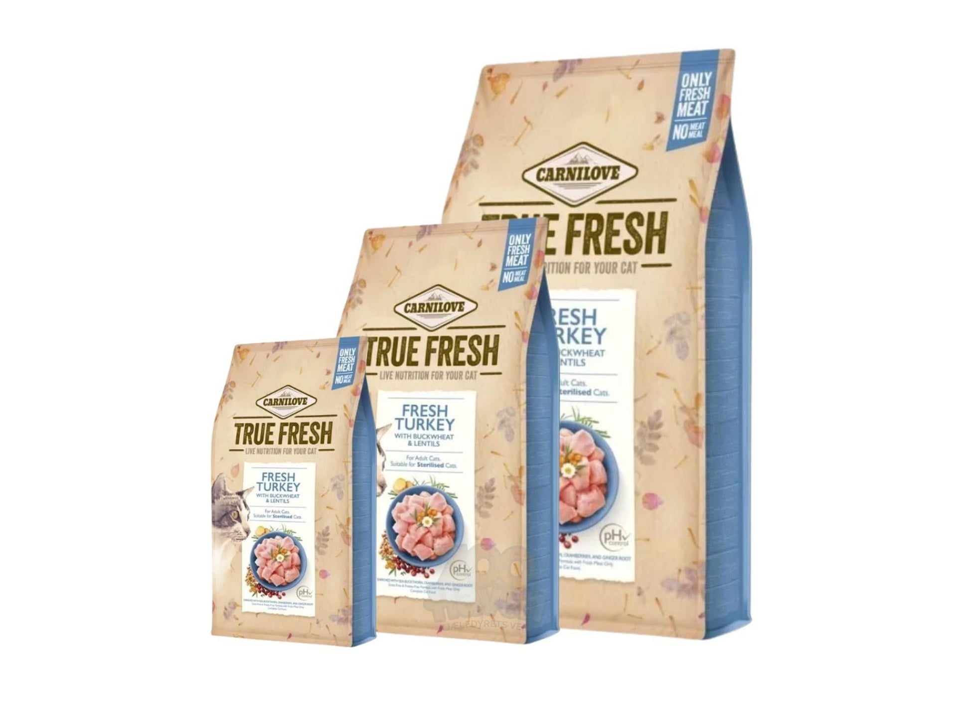 Carnilove True Fresh Cat Turkey kattemat med kalkun