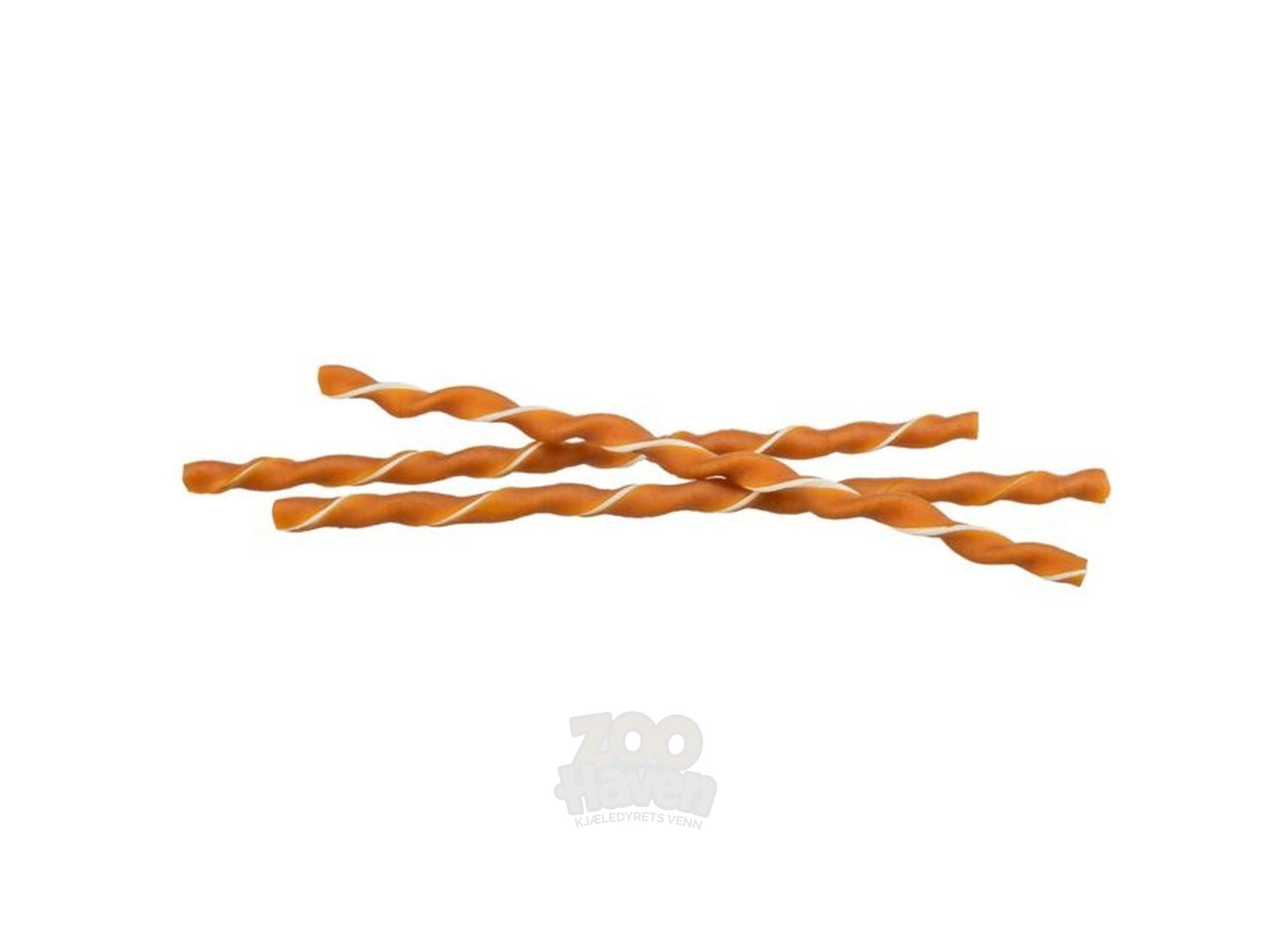 Trixie Twisters Råhud dekket med Kylling tyggesnack til hund