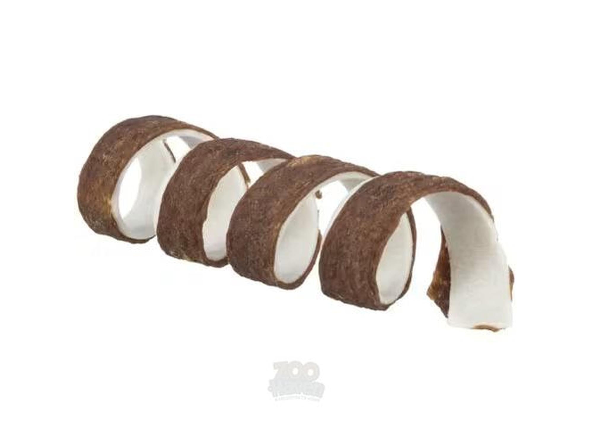 Tyggepinne Curls med Oksekjøtt 12 cm – Naturlig Hundetygg (Bulk)