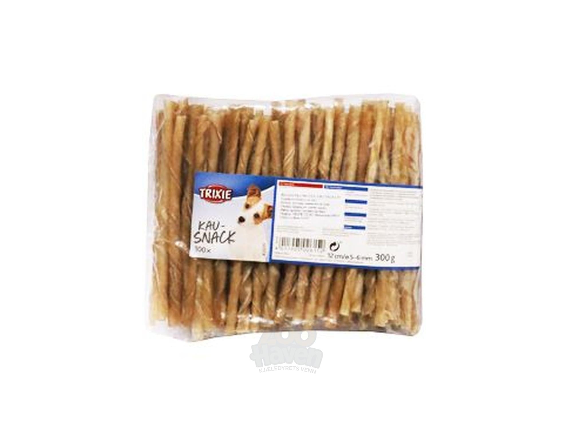 Tyggepinner tvinna 12 cm 100 stk 5–6 mm