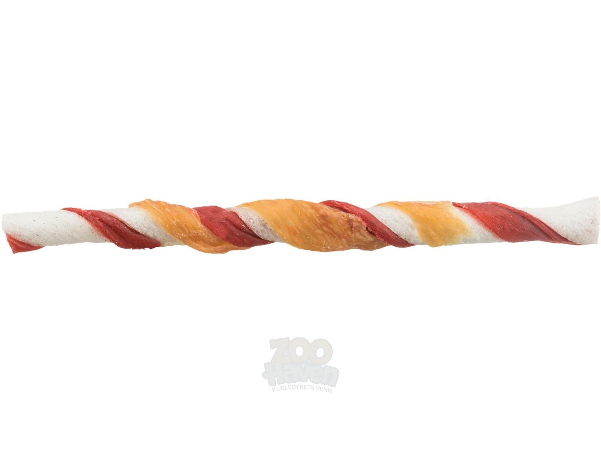 Tyggerull Natur med Barbecue Hundetygg 12 cm 10 stk 80 g