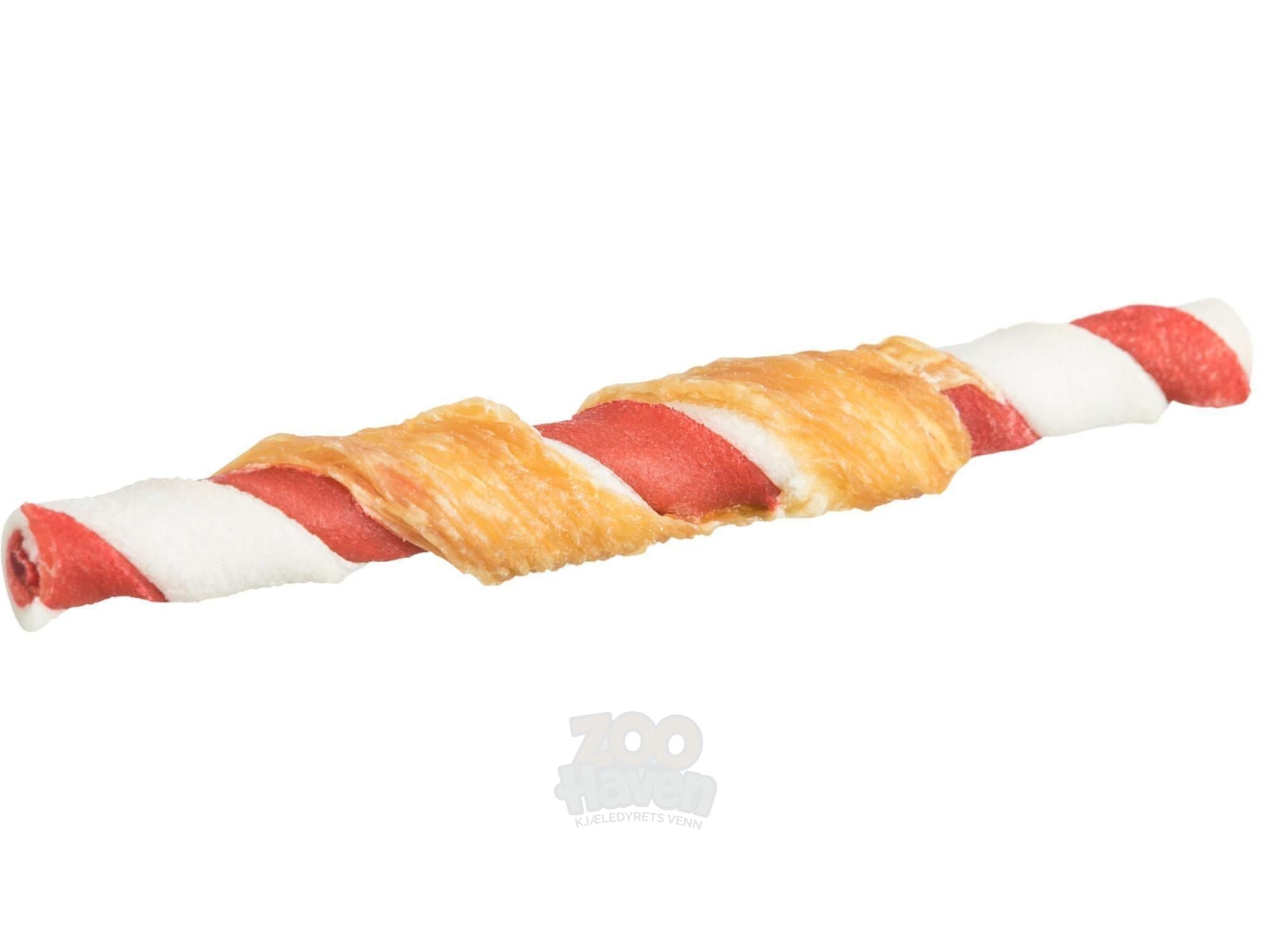 Tyggerull Natur med Barbecue Hundetygg 12 cm 10 stk 80 g