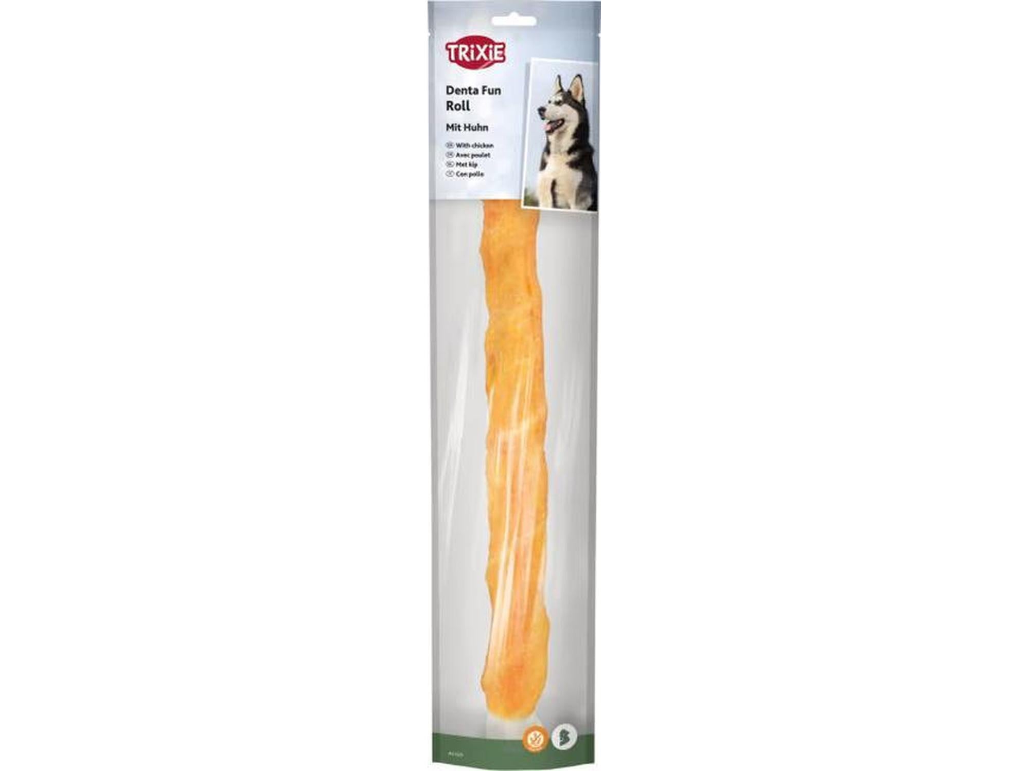 Tyggerull natur med kyllingfilé 170 g 40 cm