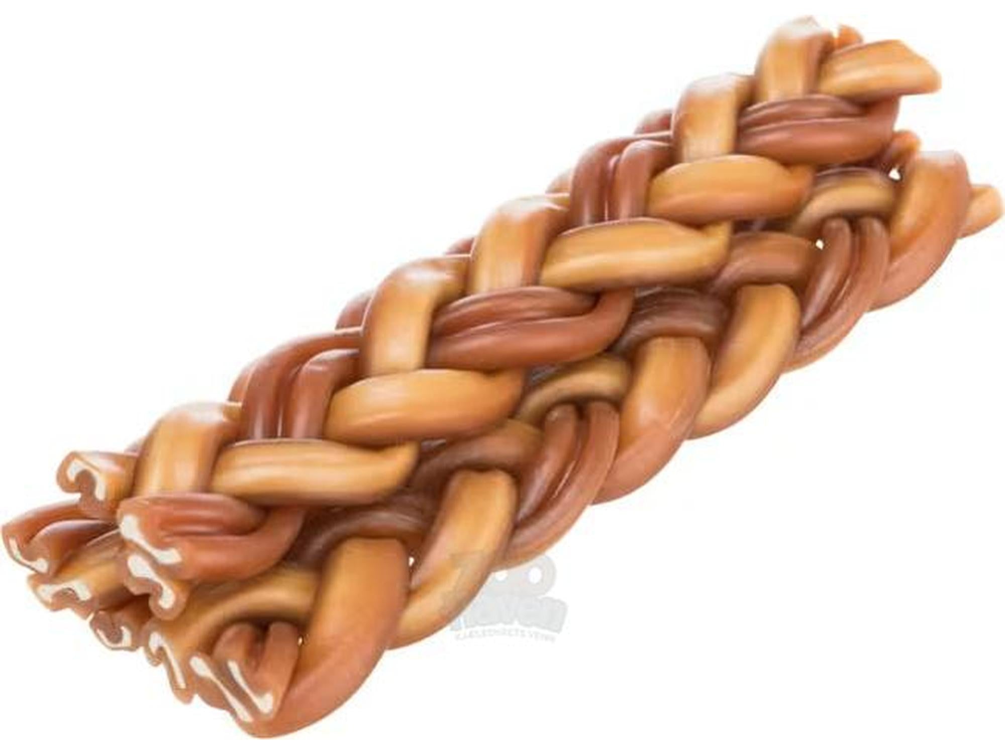 Tyggestang Flettet M/Oksemuskel & Kylling 15 cm 35 g