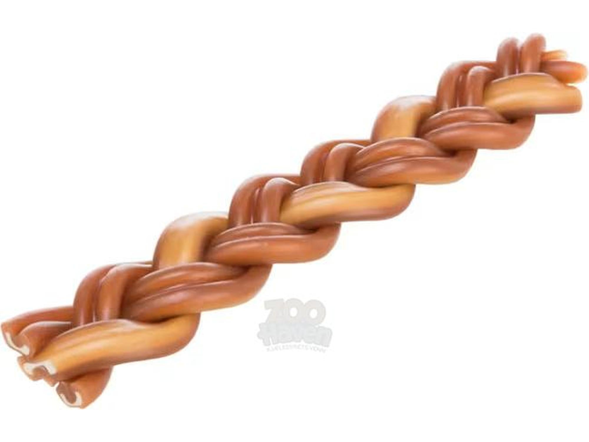 Tyggestang Flettet M/Oksemuskel & Kylling 15 cm 35 g