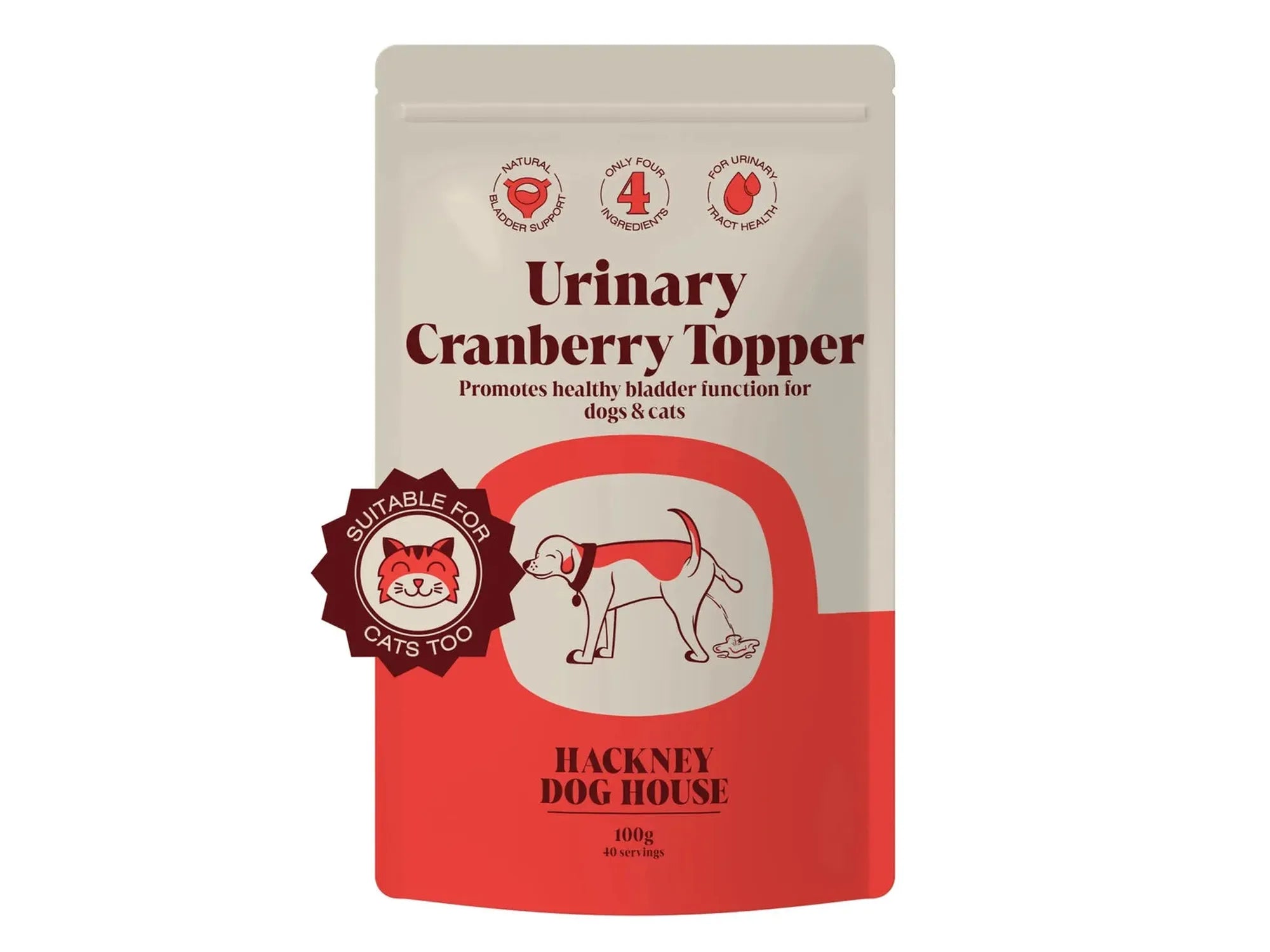 Urinary Cranberry For Dogs – Hackney Dog House Tranebærtilskudd 100 g