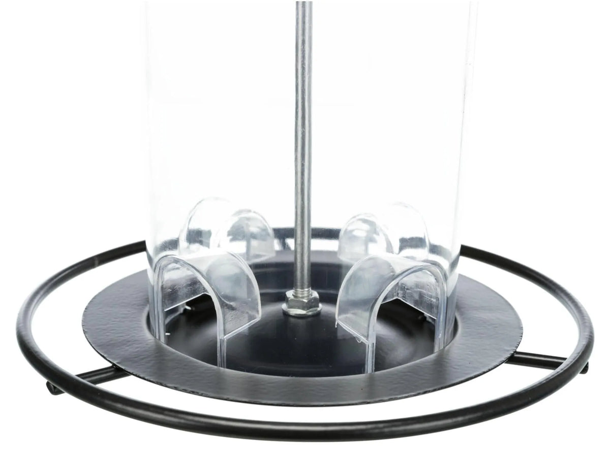Utefuglautomat 2etg i Metall - Akryl 36cm Sort-3
