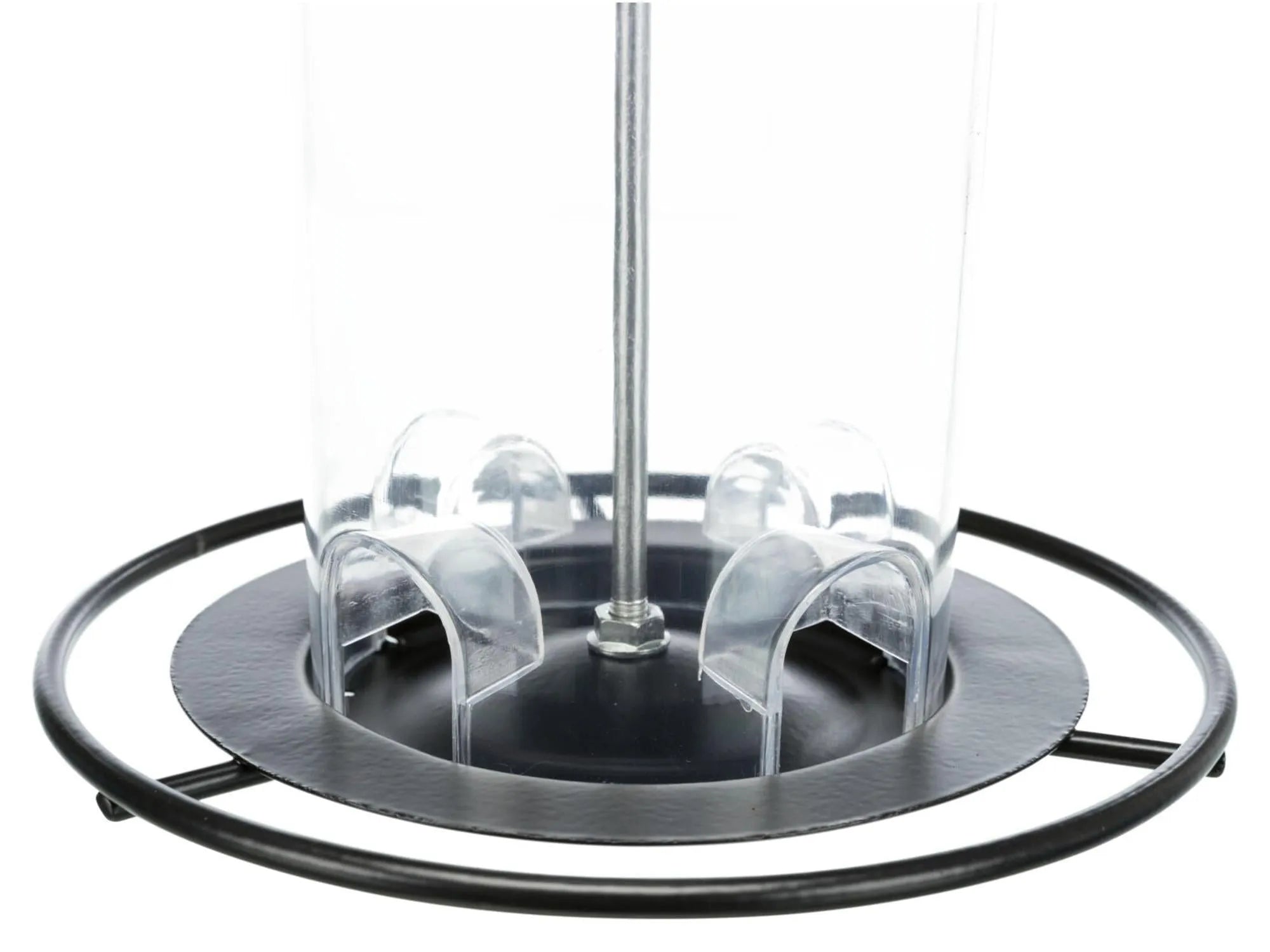 Utefuglautomat 2etg i Metall - Akryl 36cm Sort-3