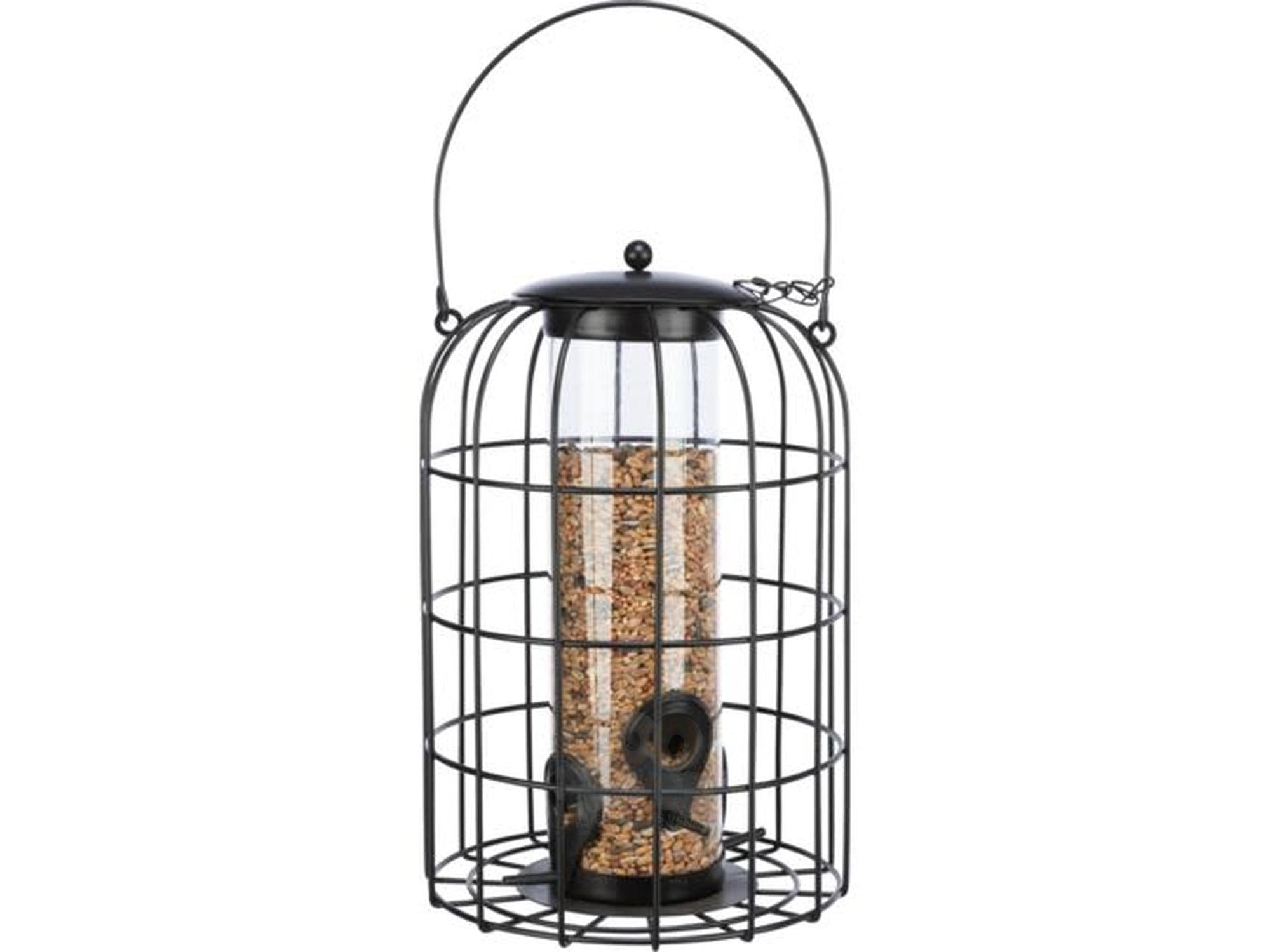 Utefuglautomat metall/plast Ø17 x 26 cm sort 950 ml