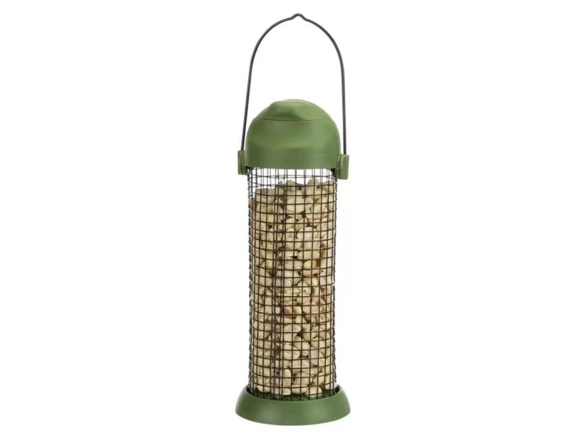 Utefuglautomat til Peanøtter Trixie Metall/Plast 500 ml 22 cm Grønn