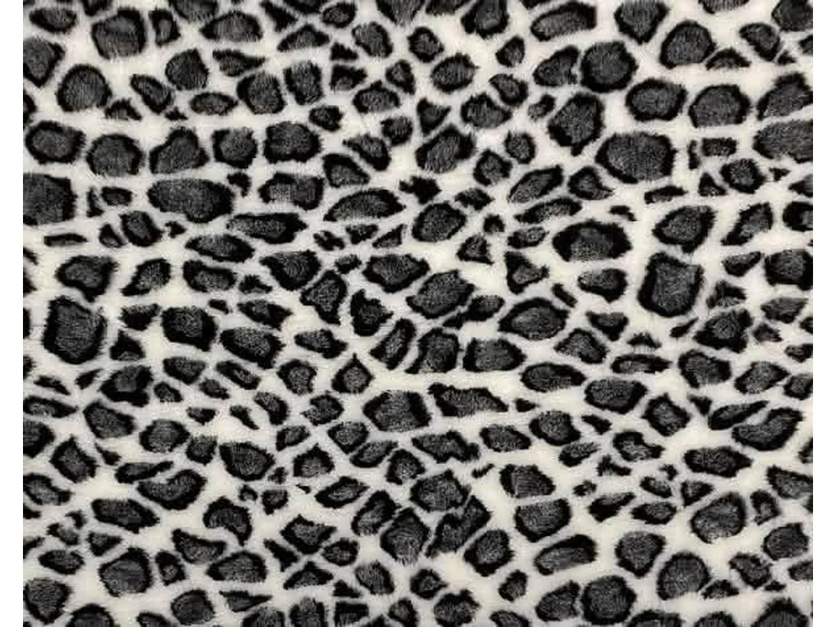 VetBed Nonslip liggematte 100x150 cm med leopardmønster i brunt og sort.