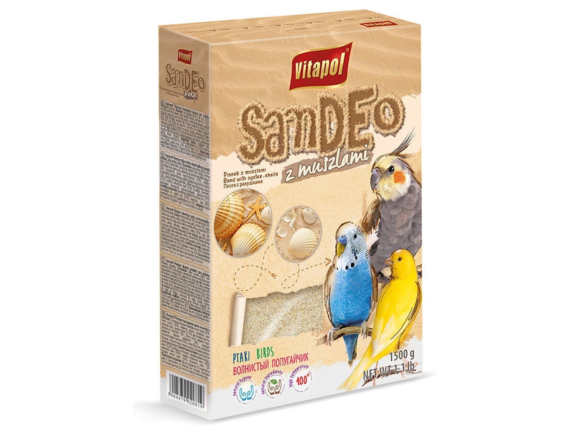 Vitapol Fuglesand med Anis og Skjell 1,5 kg